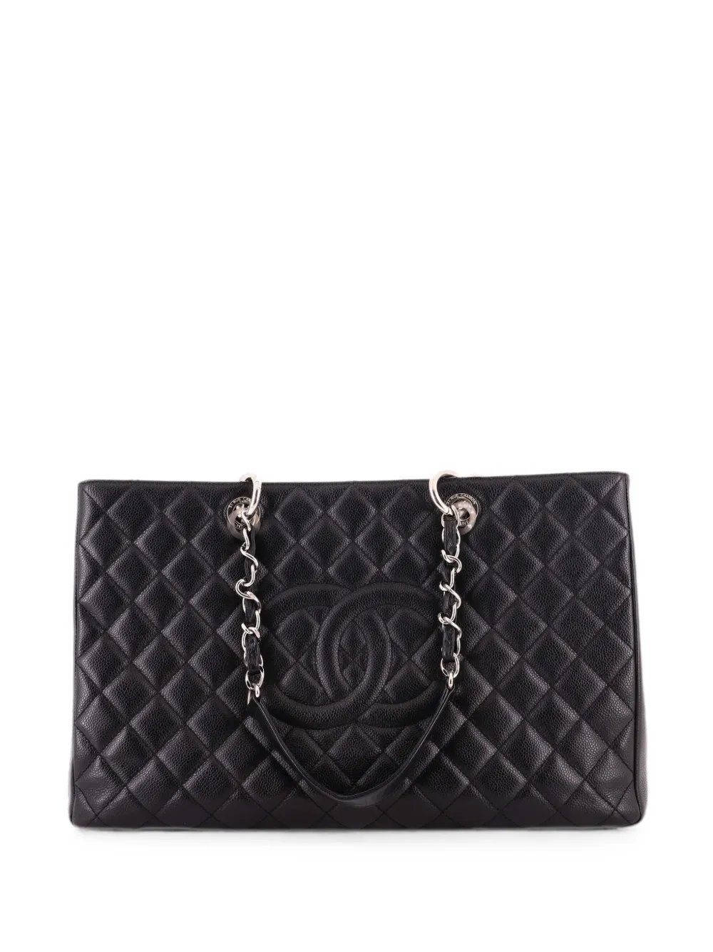 Grand Shopping Quilted Caviar XL tote bag