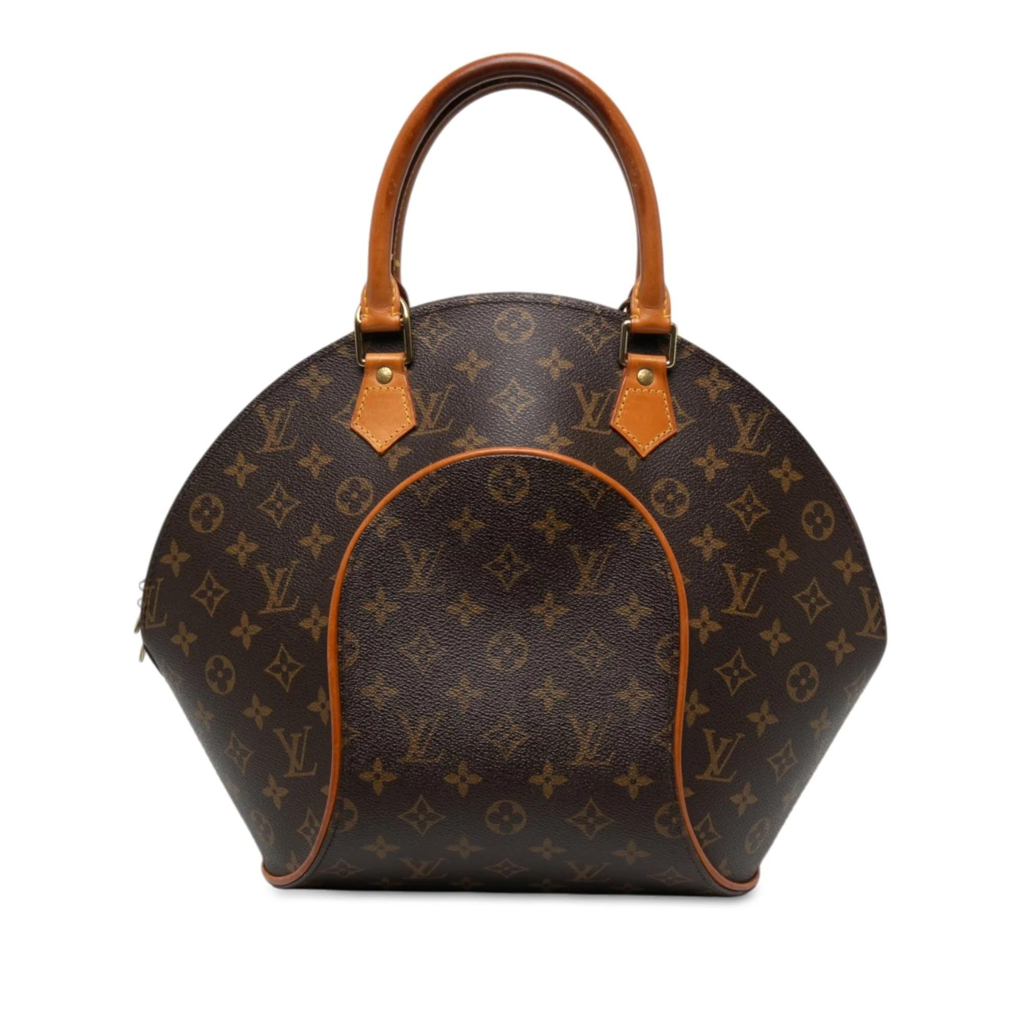 Ellipse cloth handbag