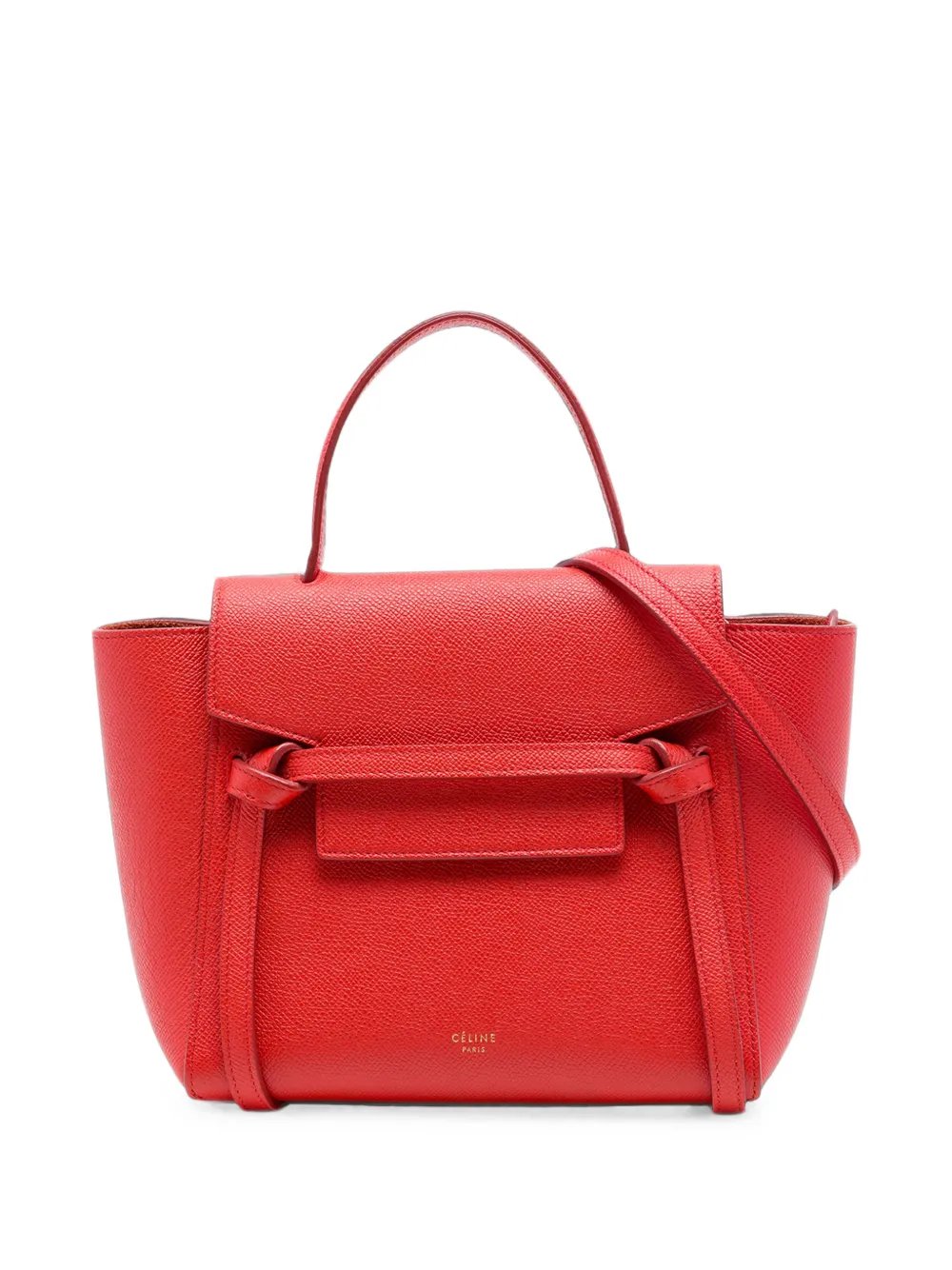 2018 Nano Grained Calfskin Belt Bag satchel