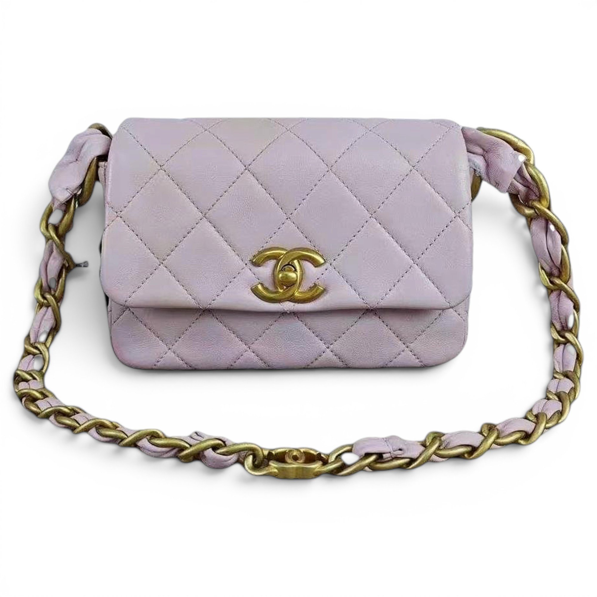 2.55 Phone leather handbag