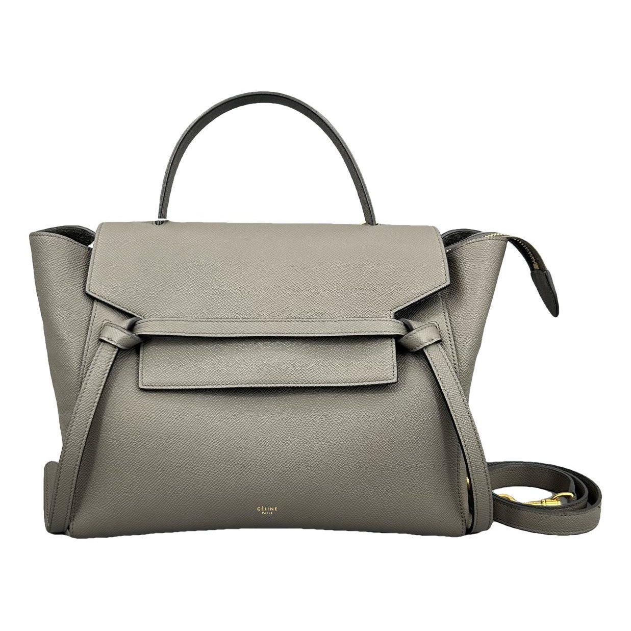 Belt leather bag