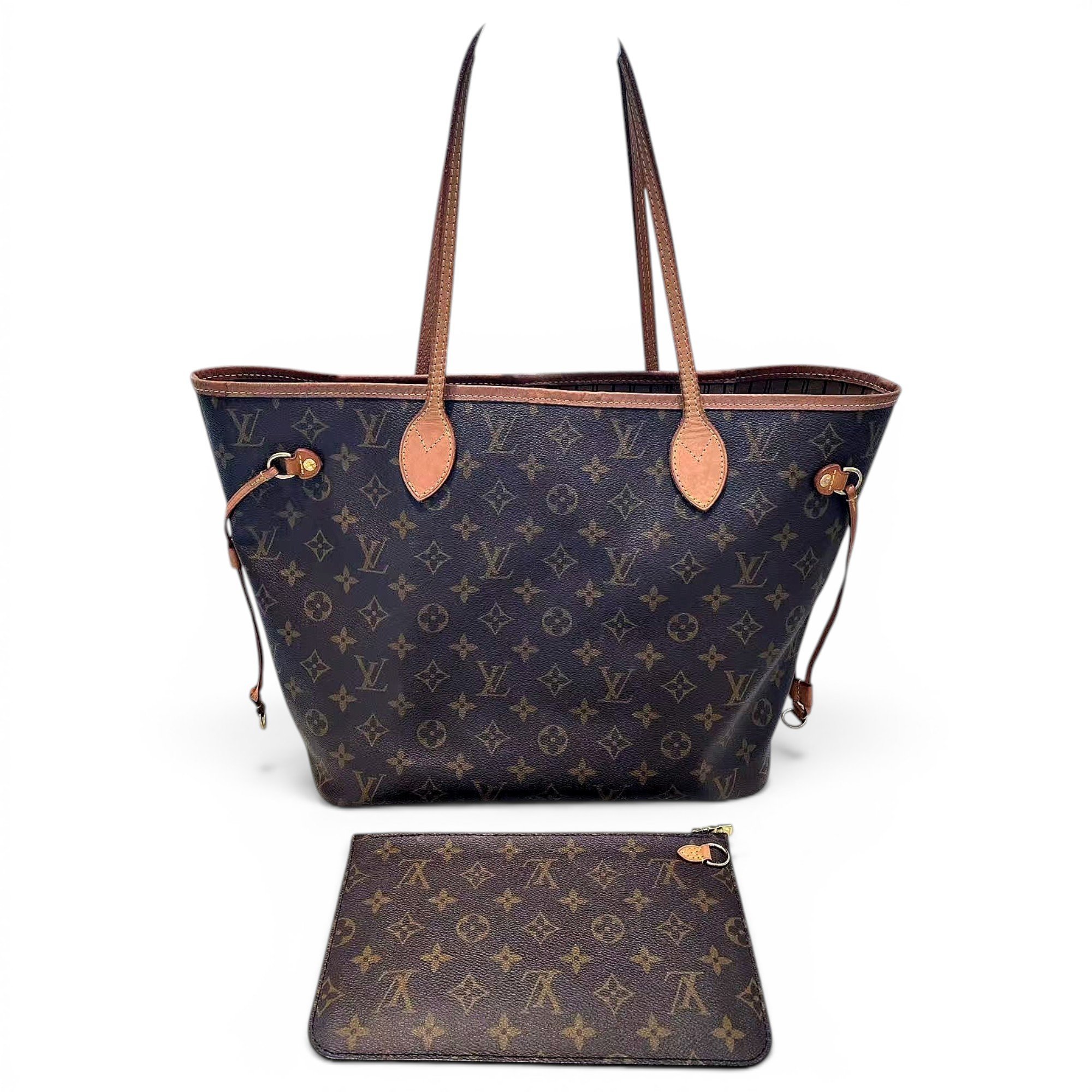 Neverfull leather handbag