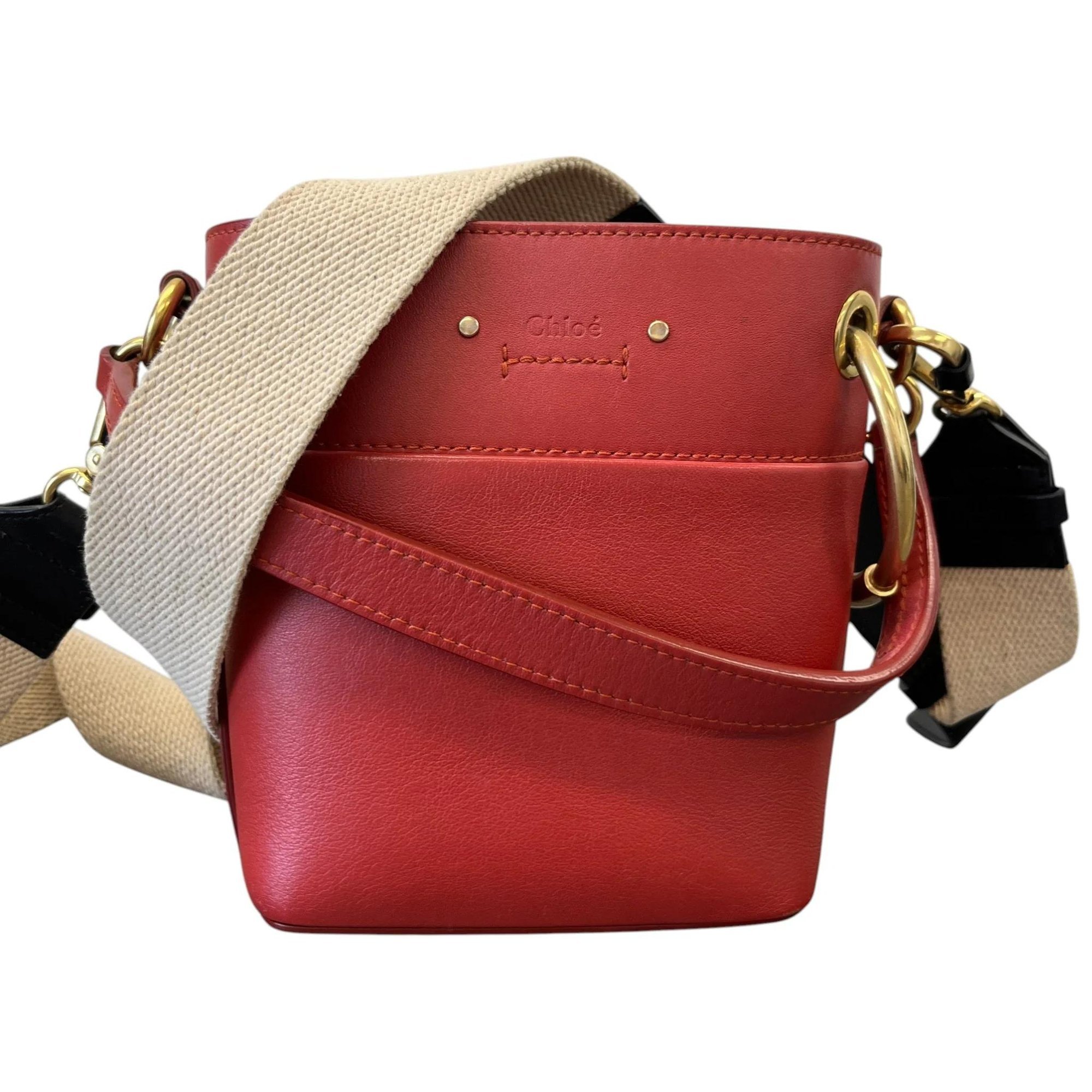 Leather handbag