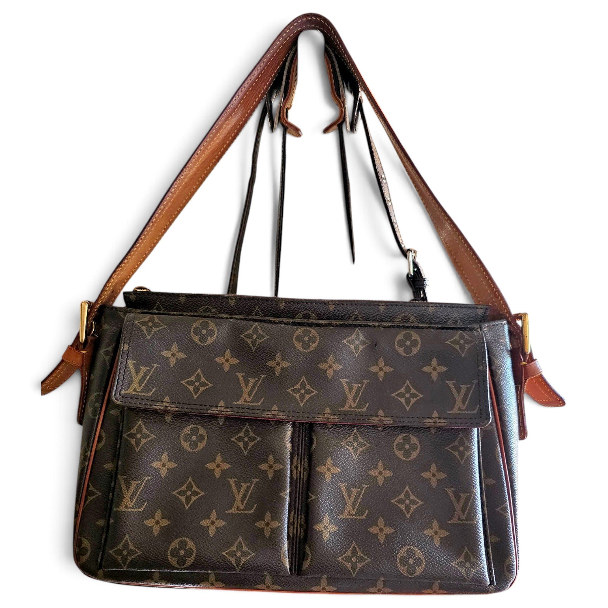 Viva Cité leather handbag