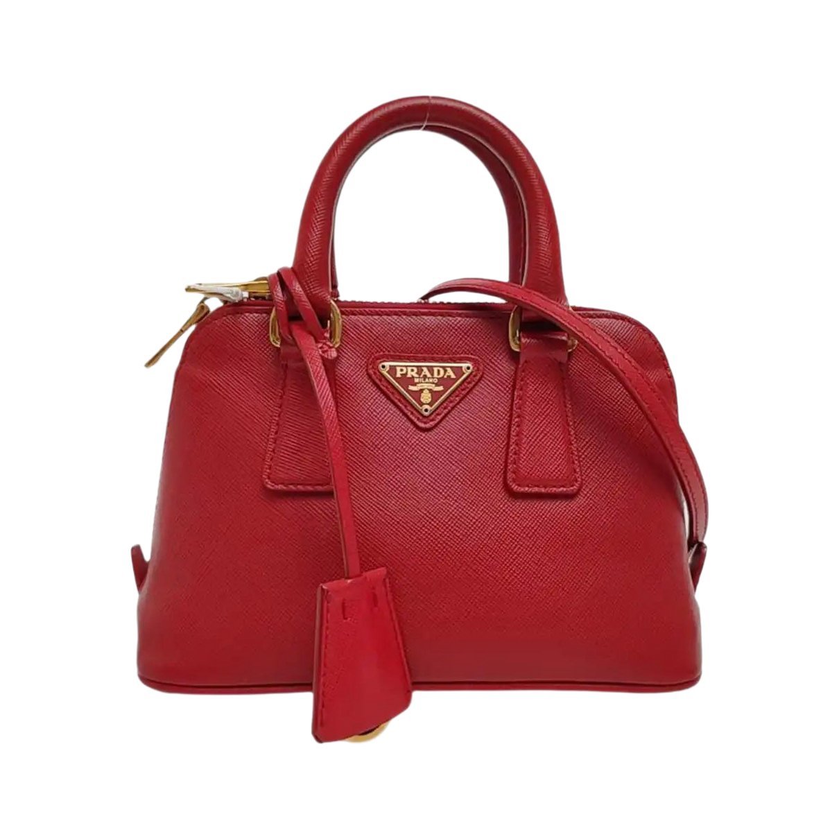 Promenade leather handbag