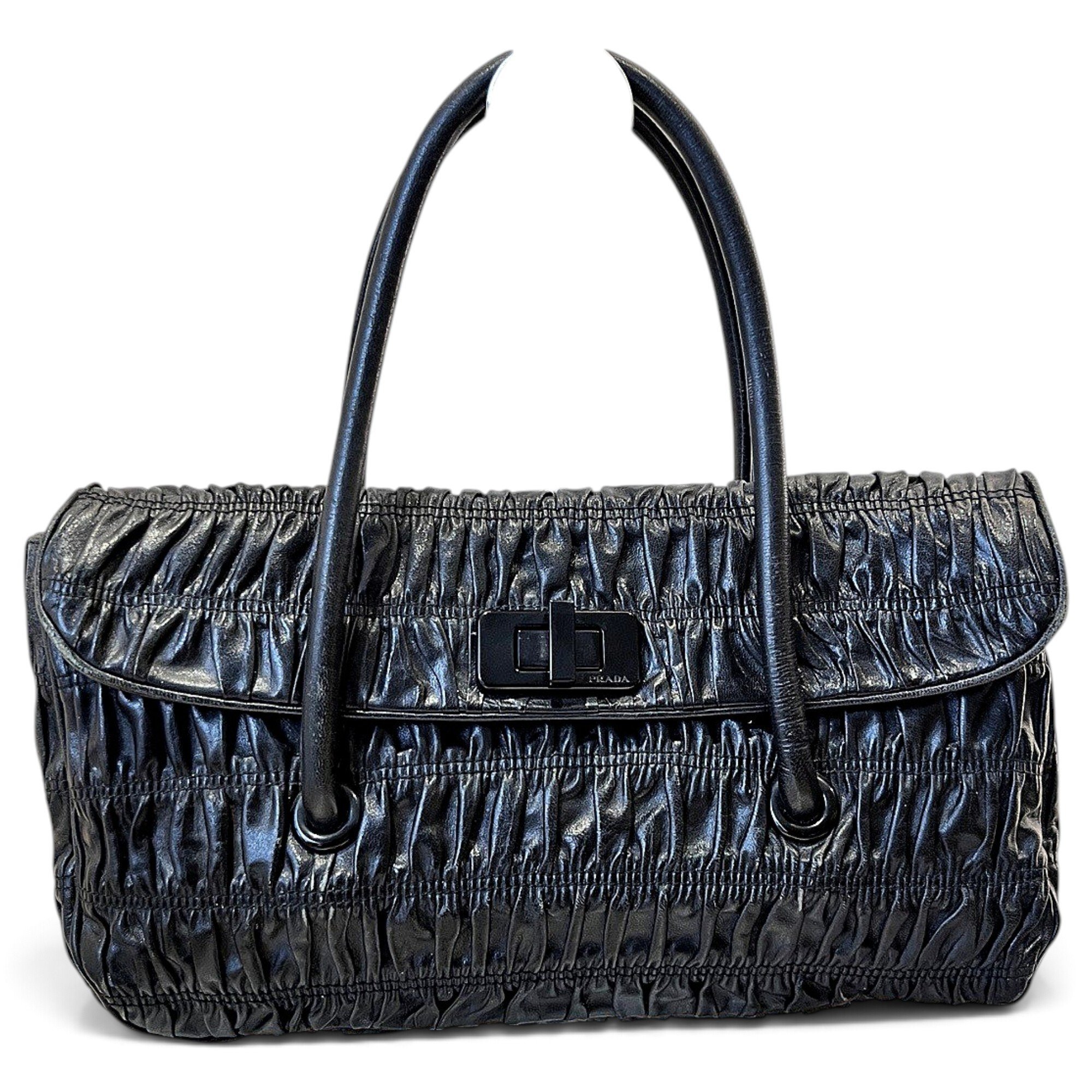 Leather handbag