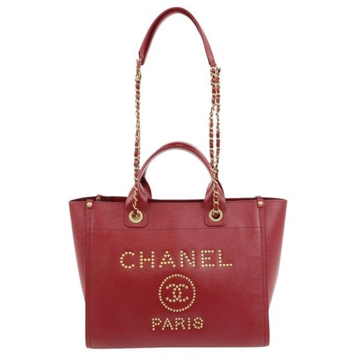 Deauville leather tote