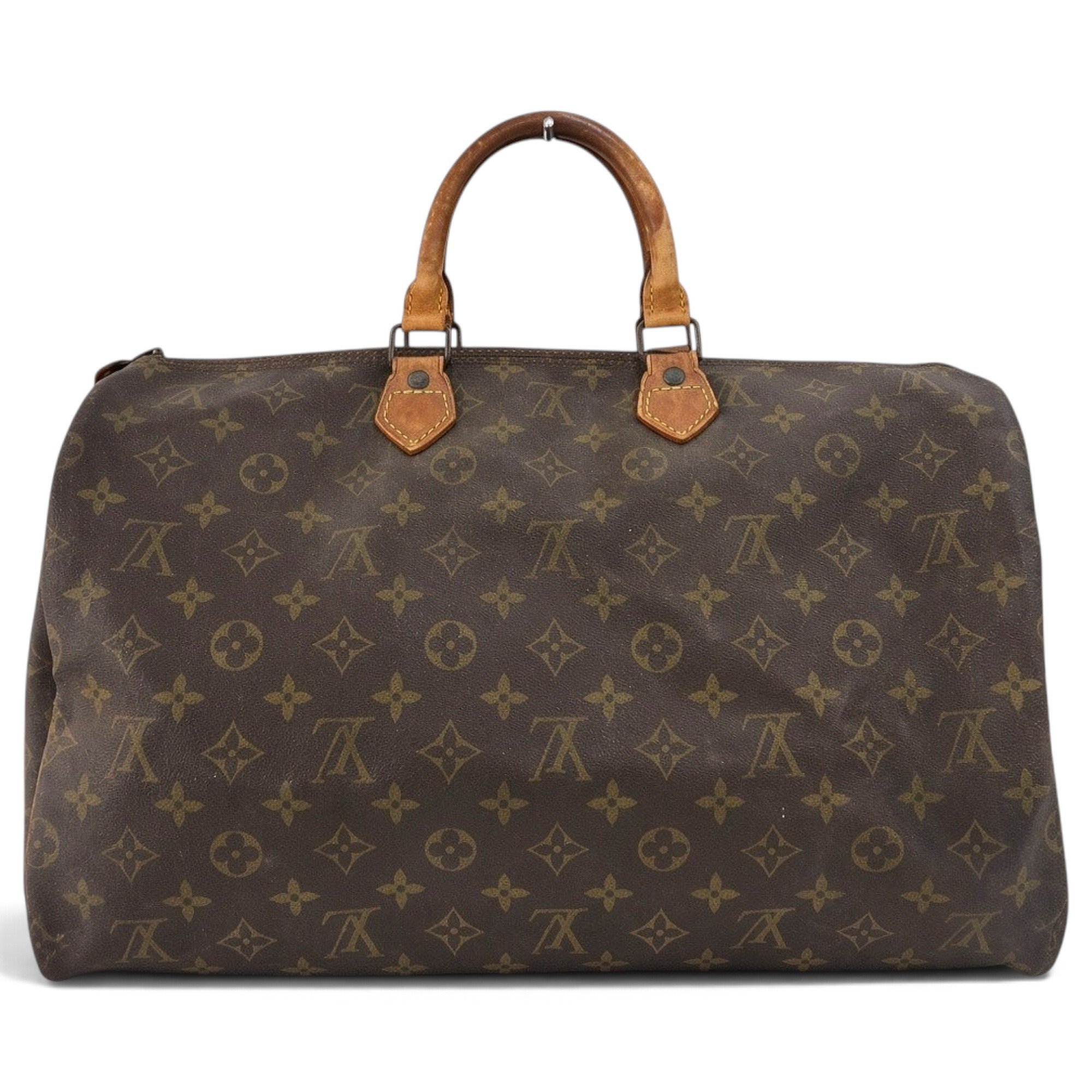 Speedy leather handbag