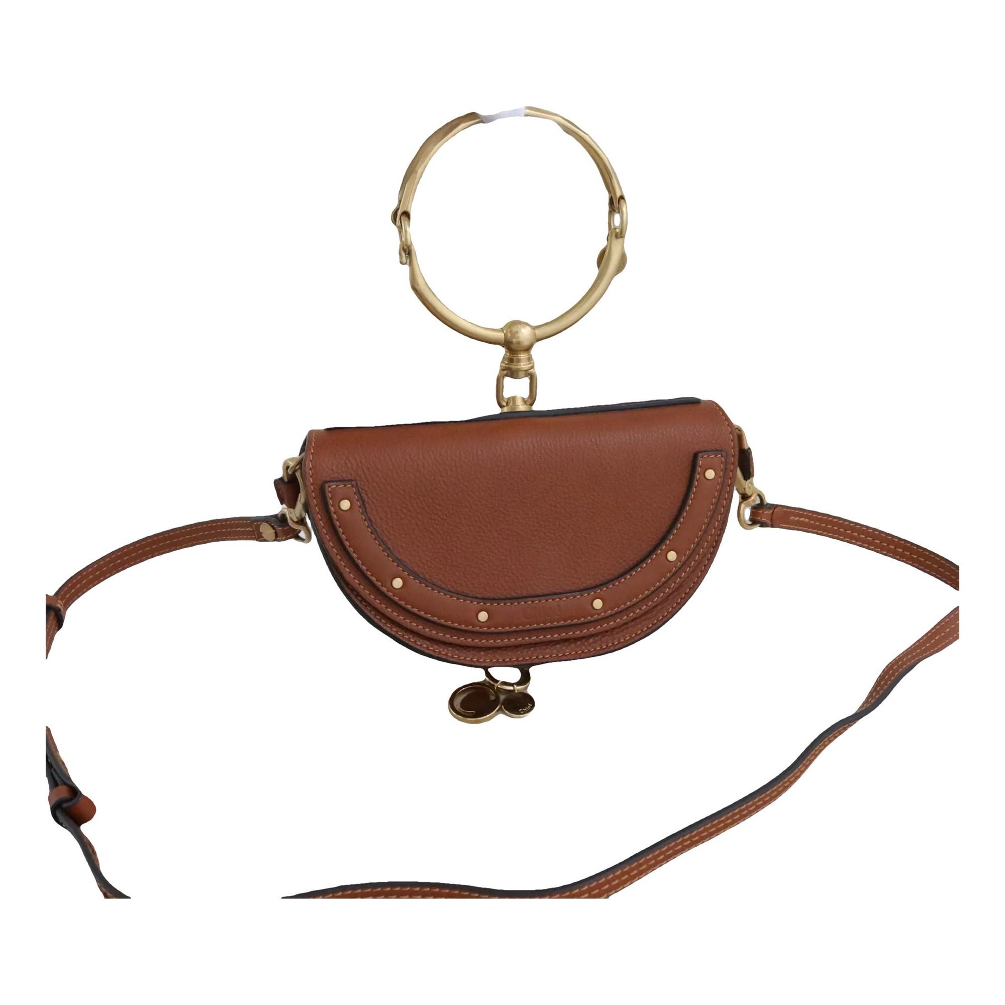 Bracelet Nile leather crossbody bag