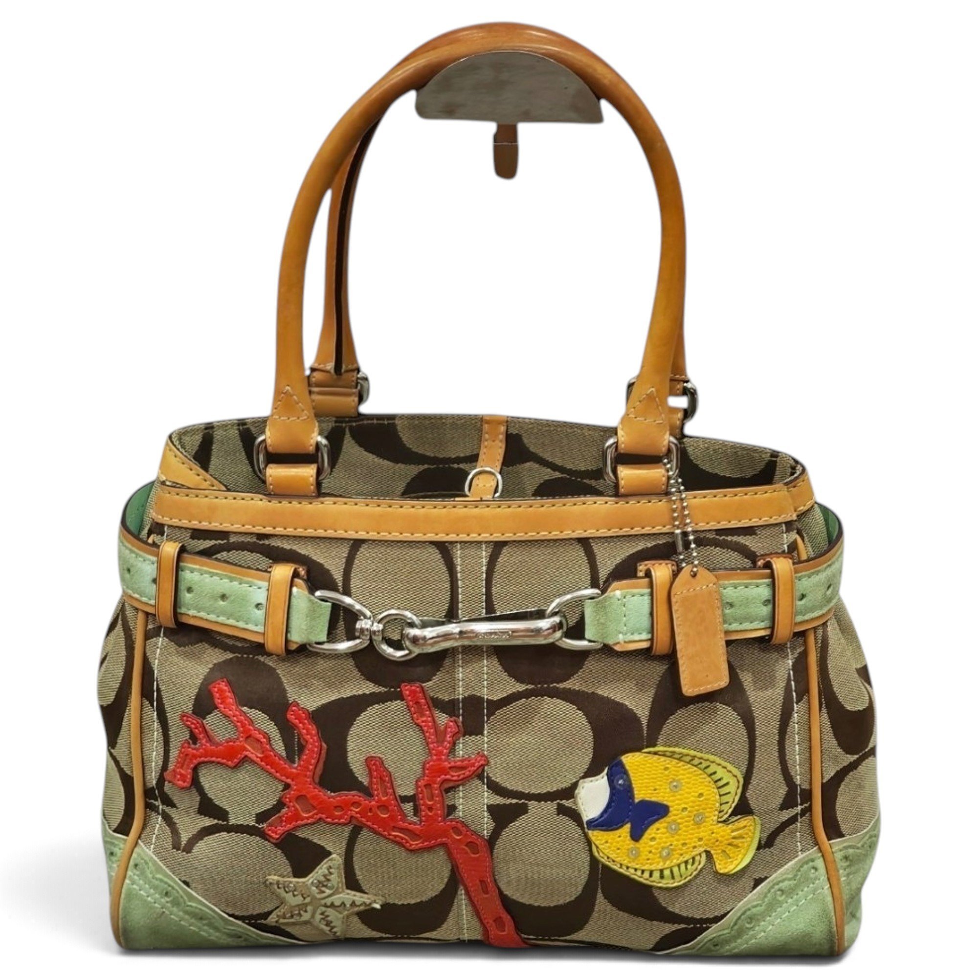 Leather satchel