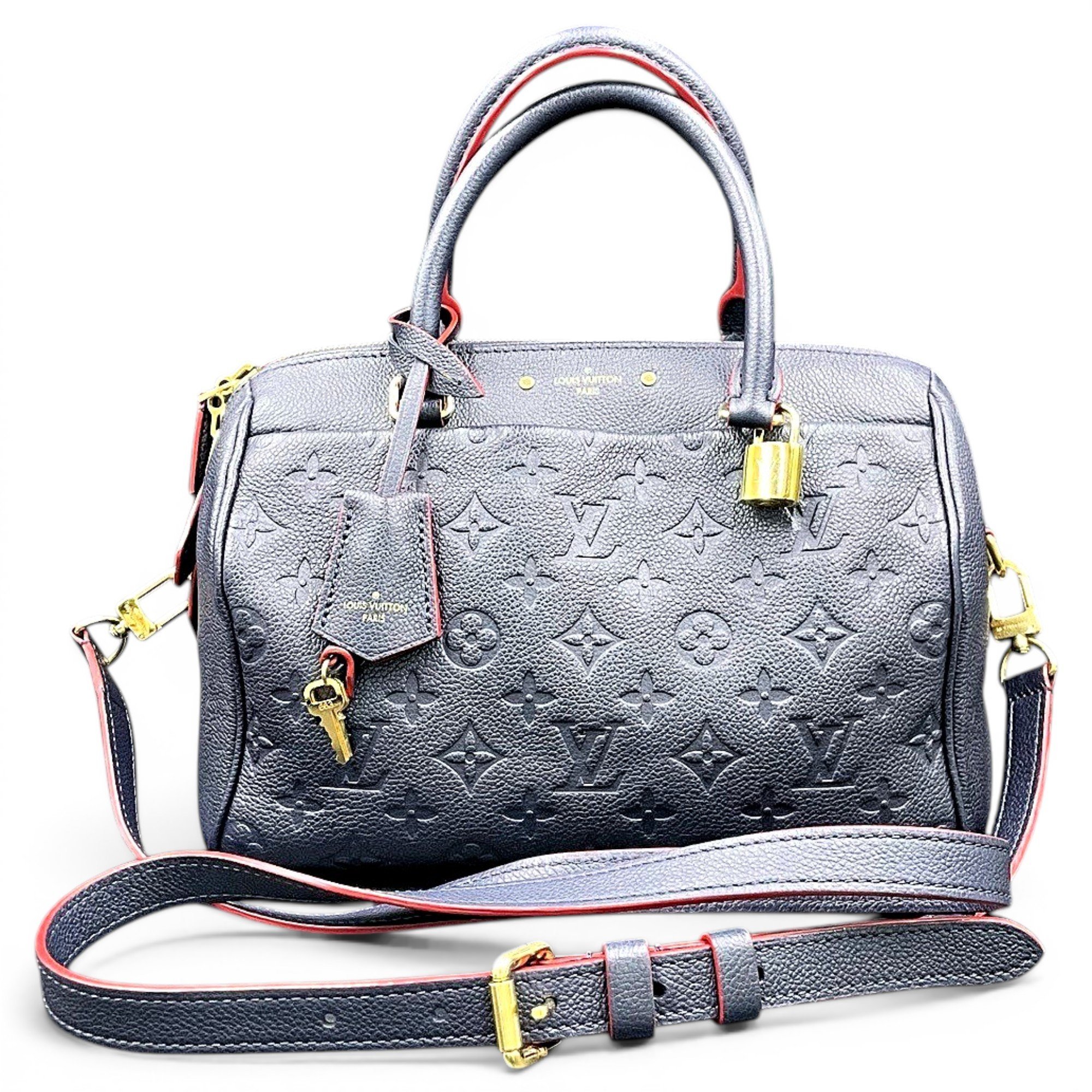 Speedy Bandoulière leather handbag