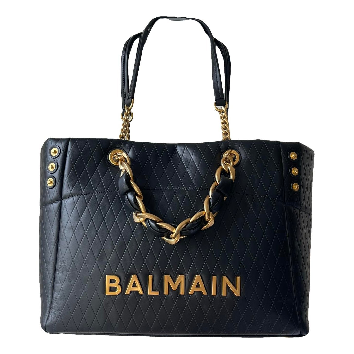 Leather tote