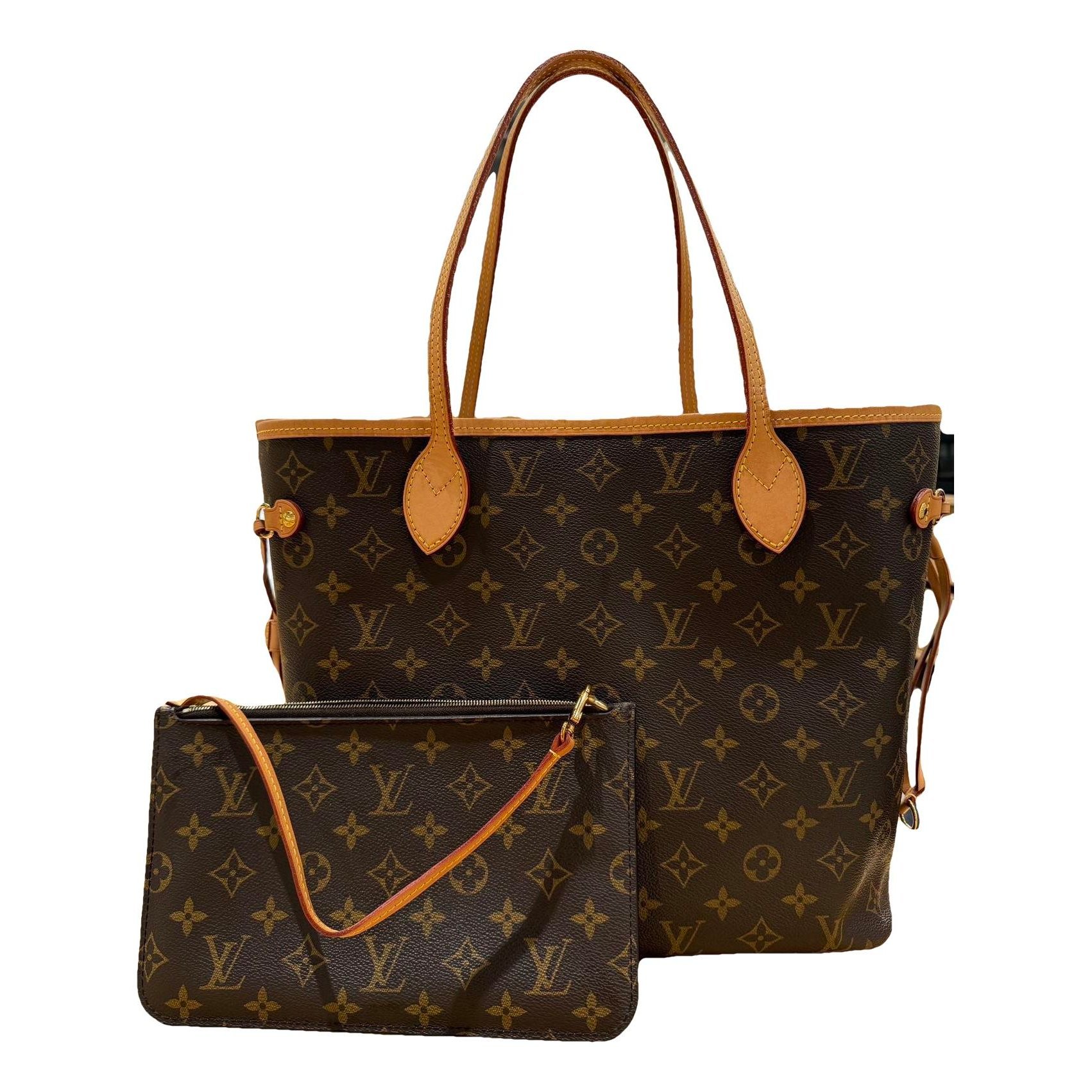 Neverfull leather tote