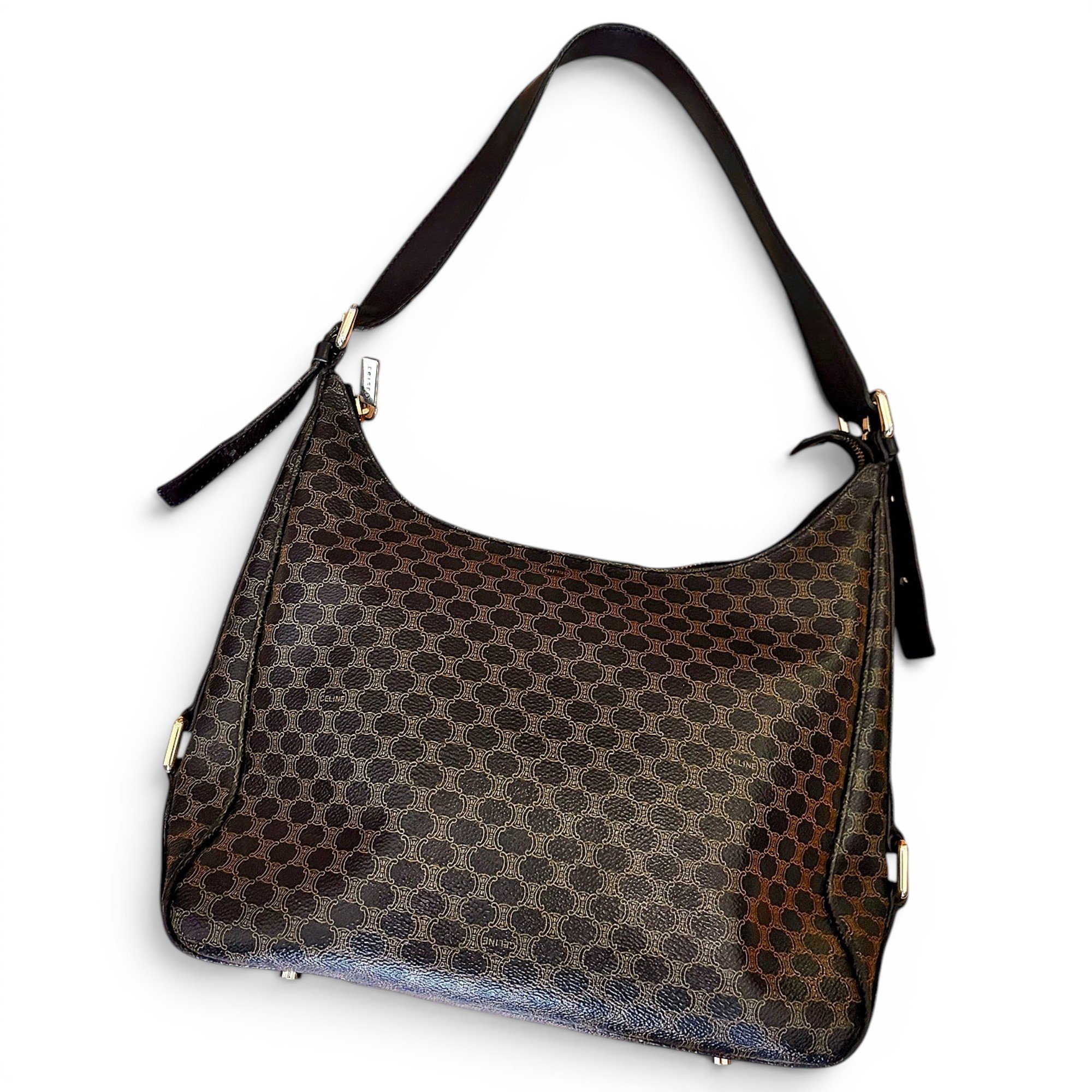 Hobo leather handbag