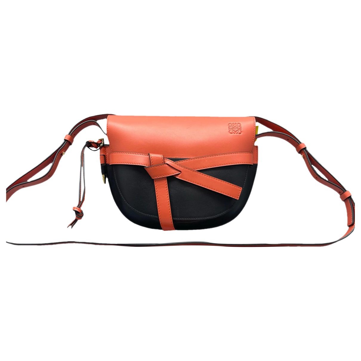 Gate leather crossbody bag