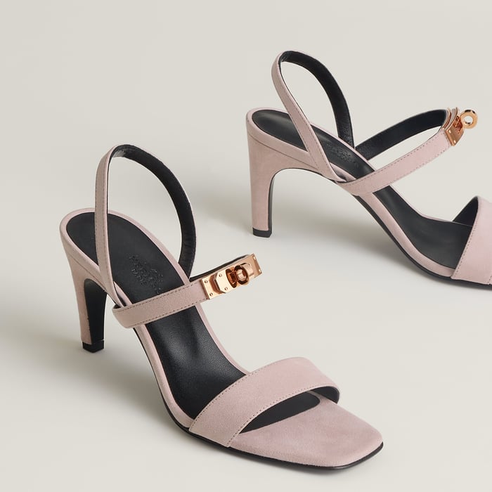 Rose Porcelaine Sandália Glamour 75