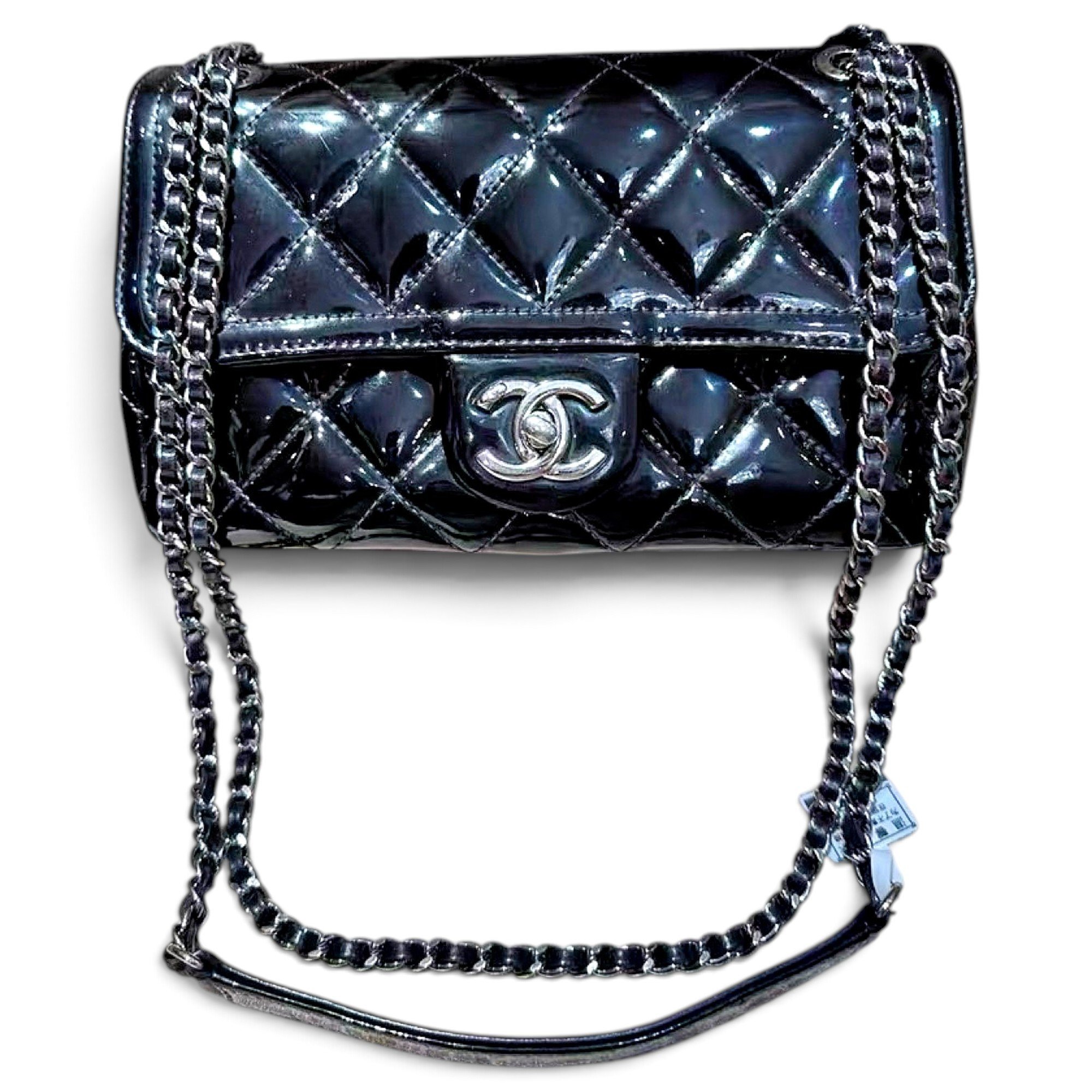 Timeless/Classique patent leather handbag
