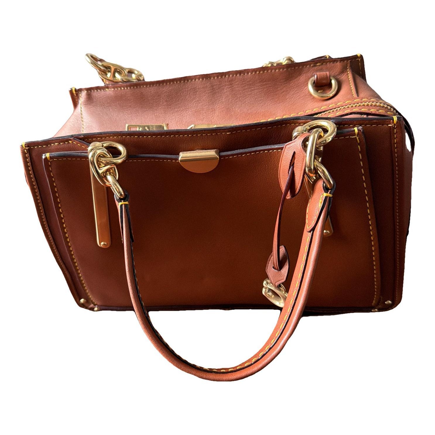 Leather crossbody bag
