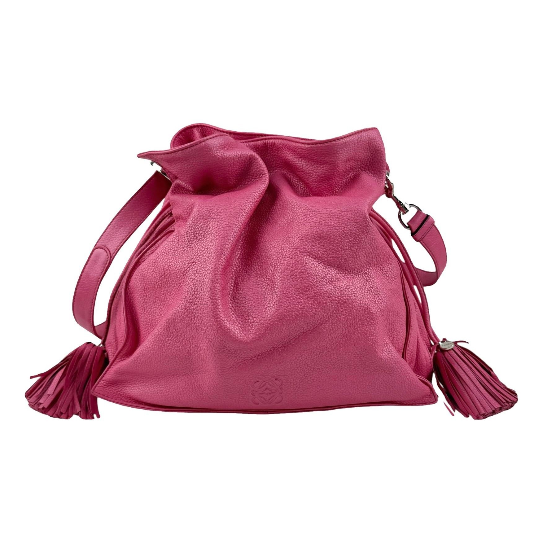 Flamenco leather handbag