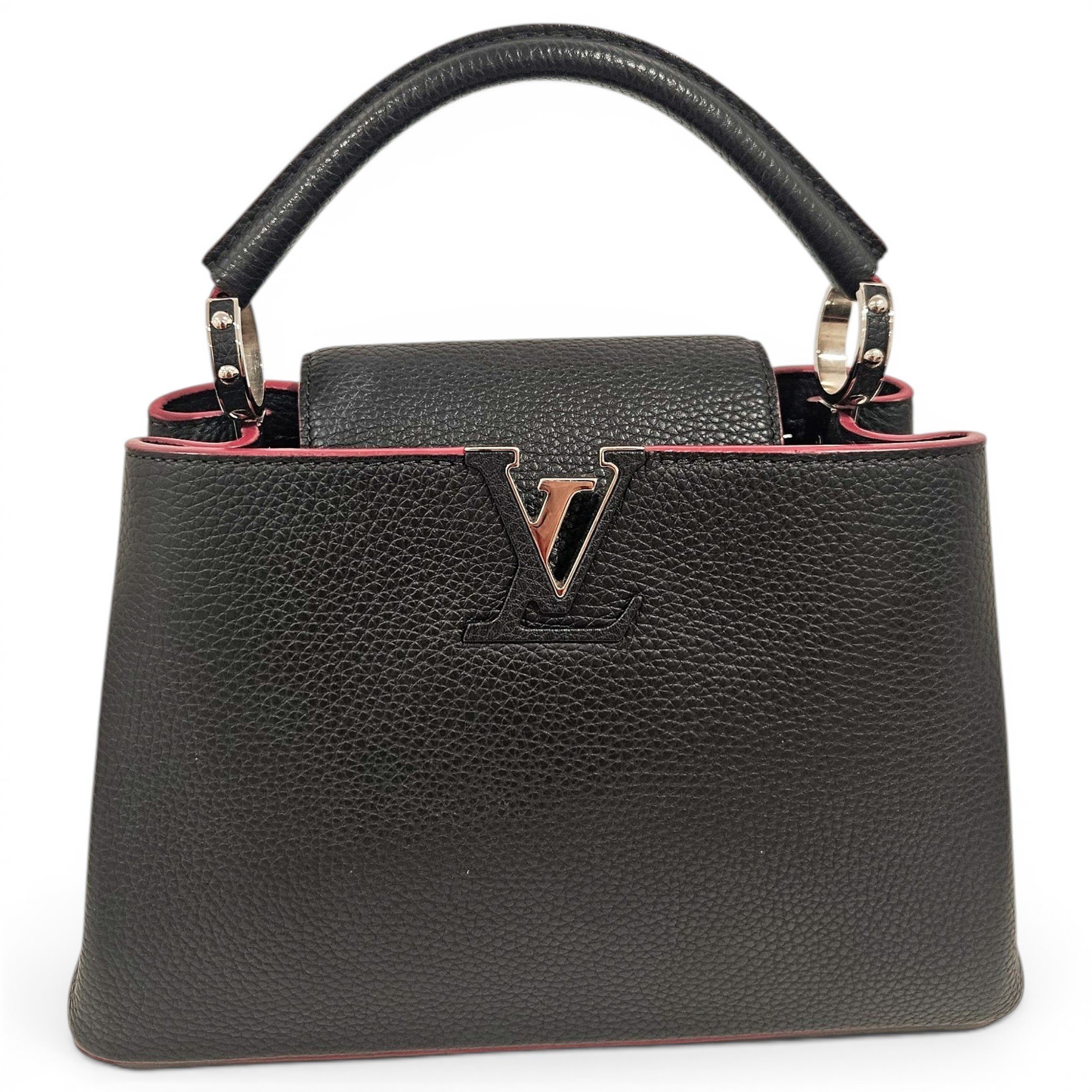 Capucines leather handbag