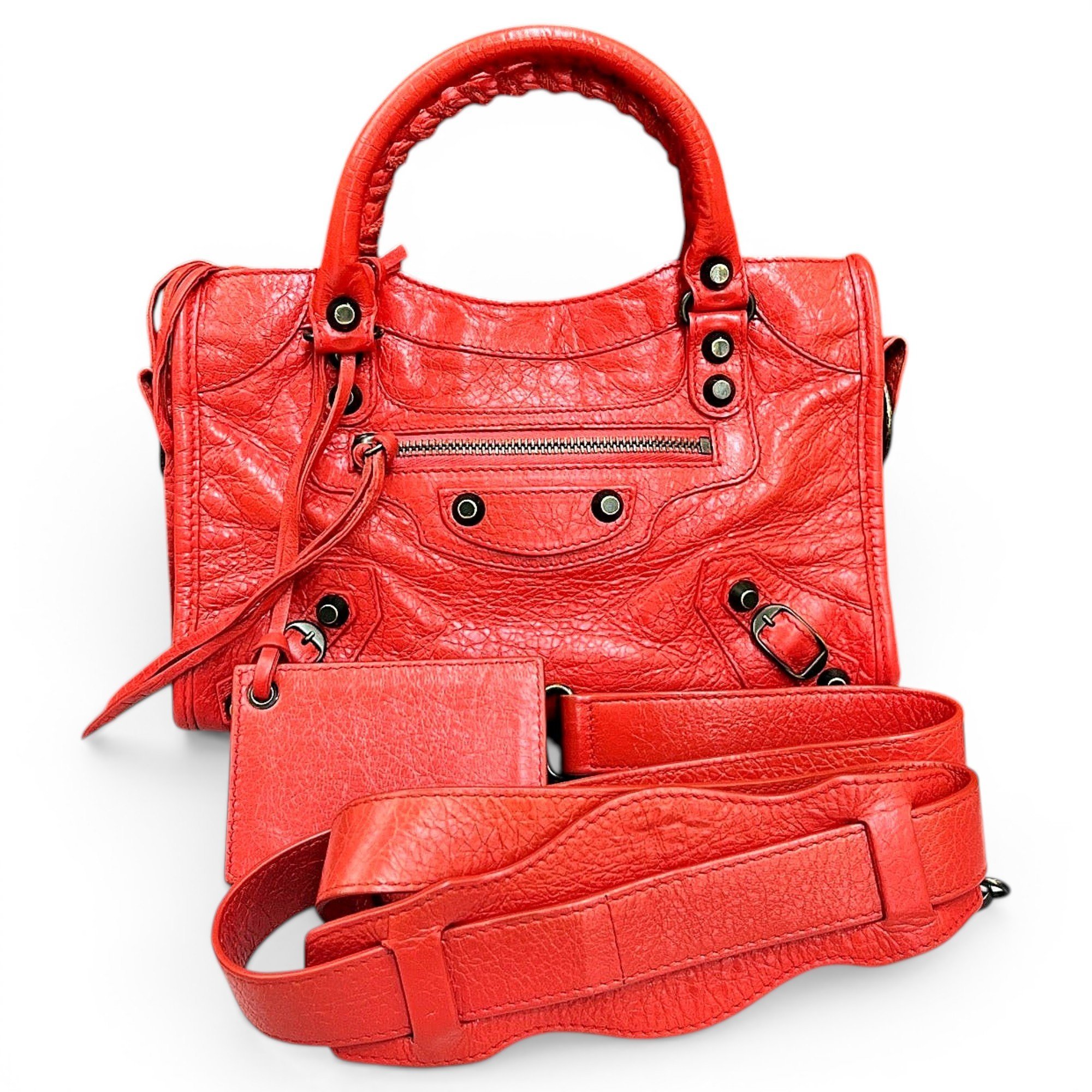 Leather mini bag