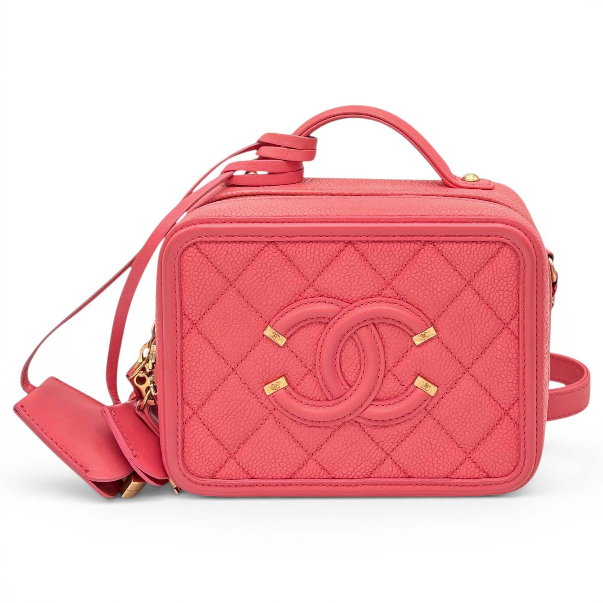 CC Filigree pony-style calfskin handbag