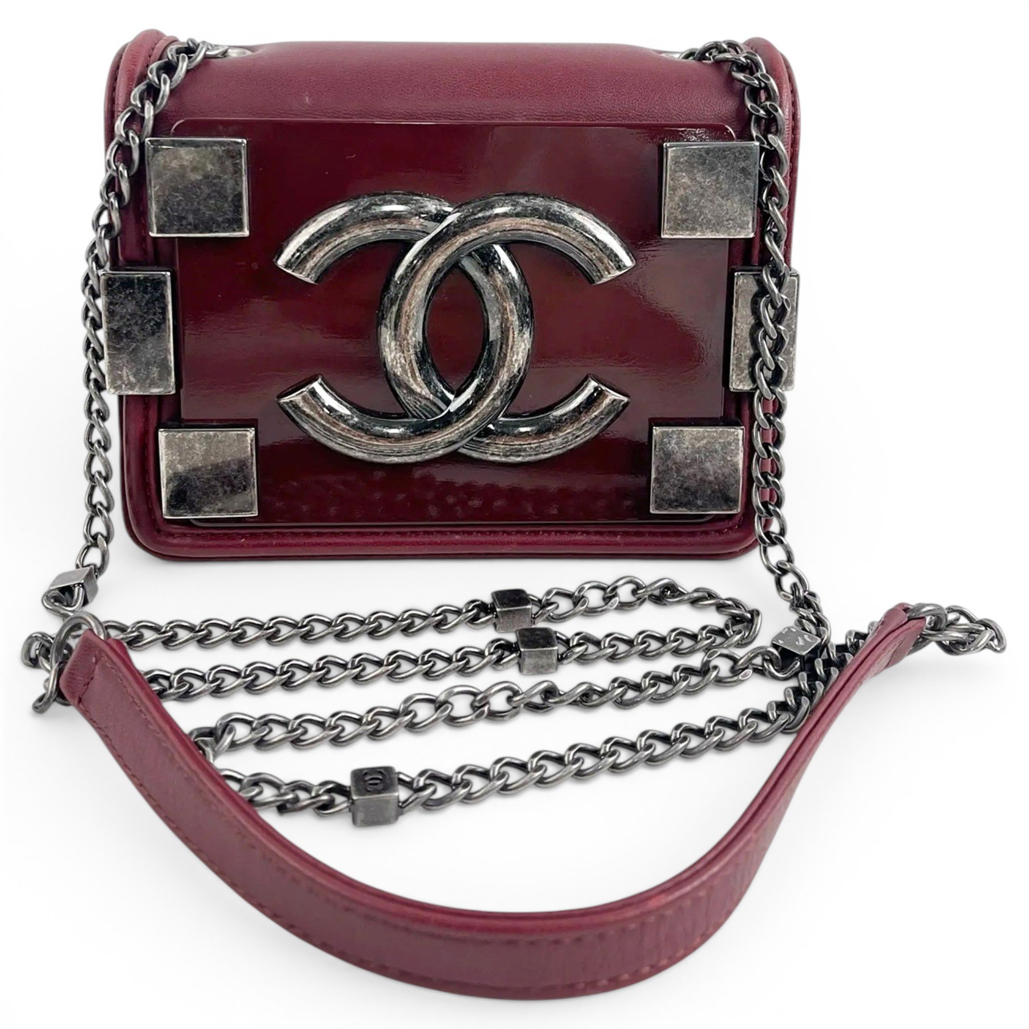 Boy Brick leather crossbody bag