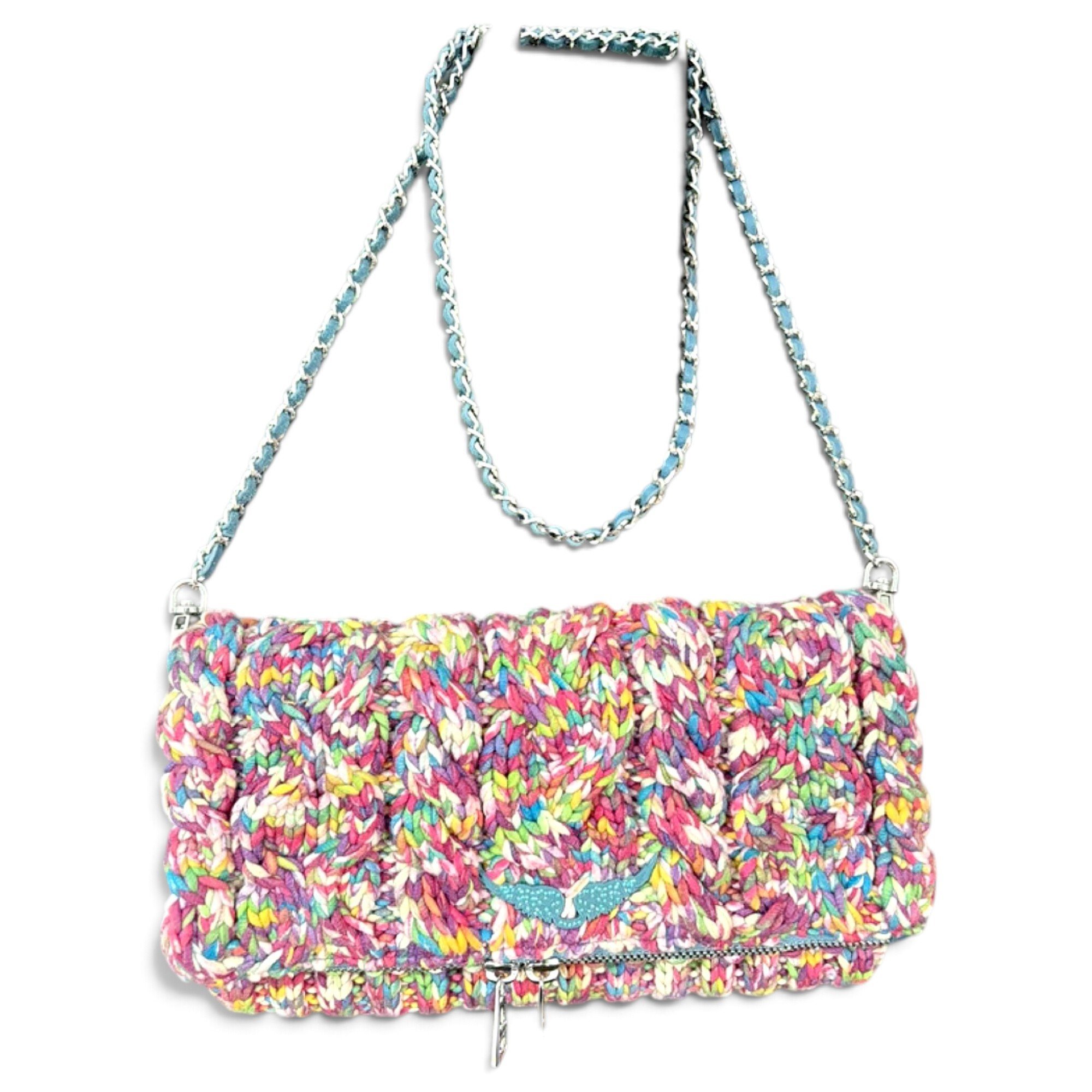 Rock wool crossbody bag