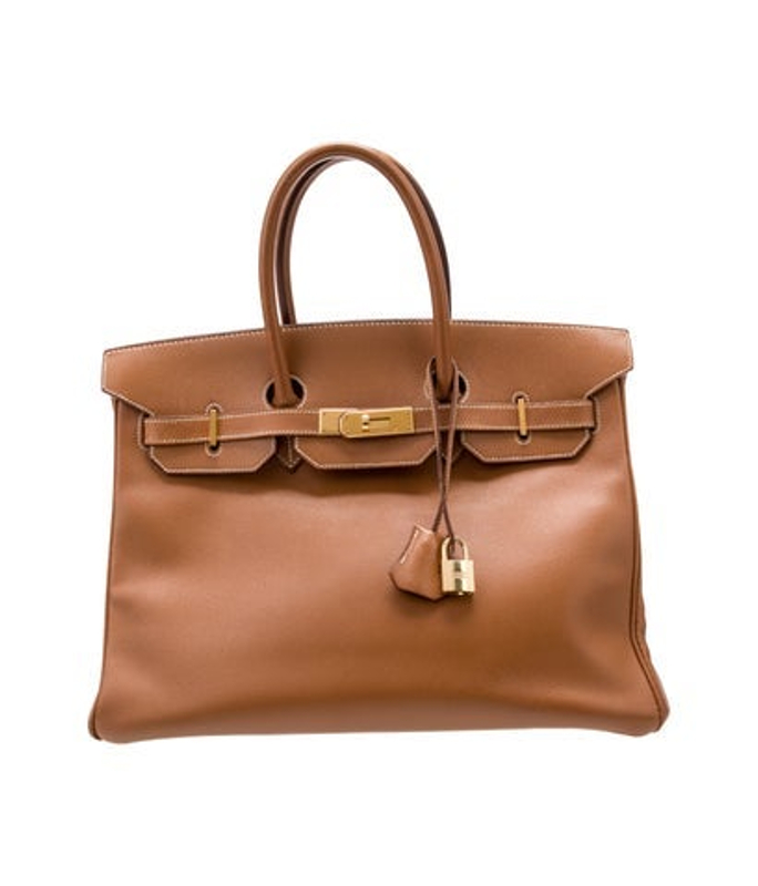 Hermes Vintage Courchevel Birkin 35