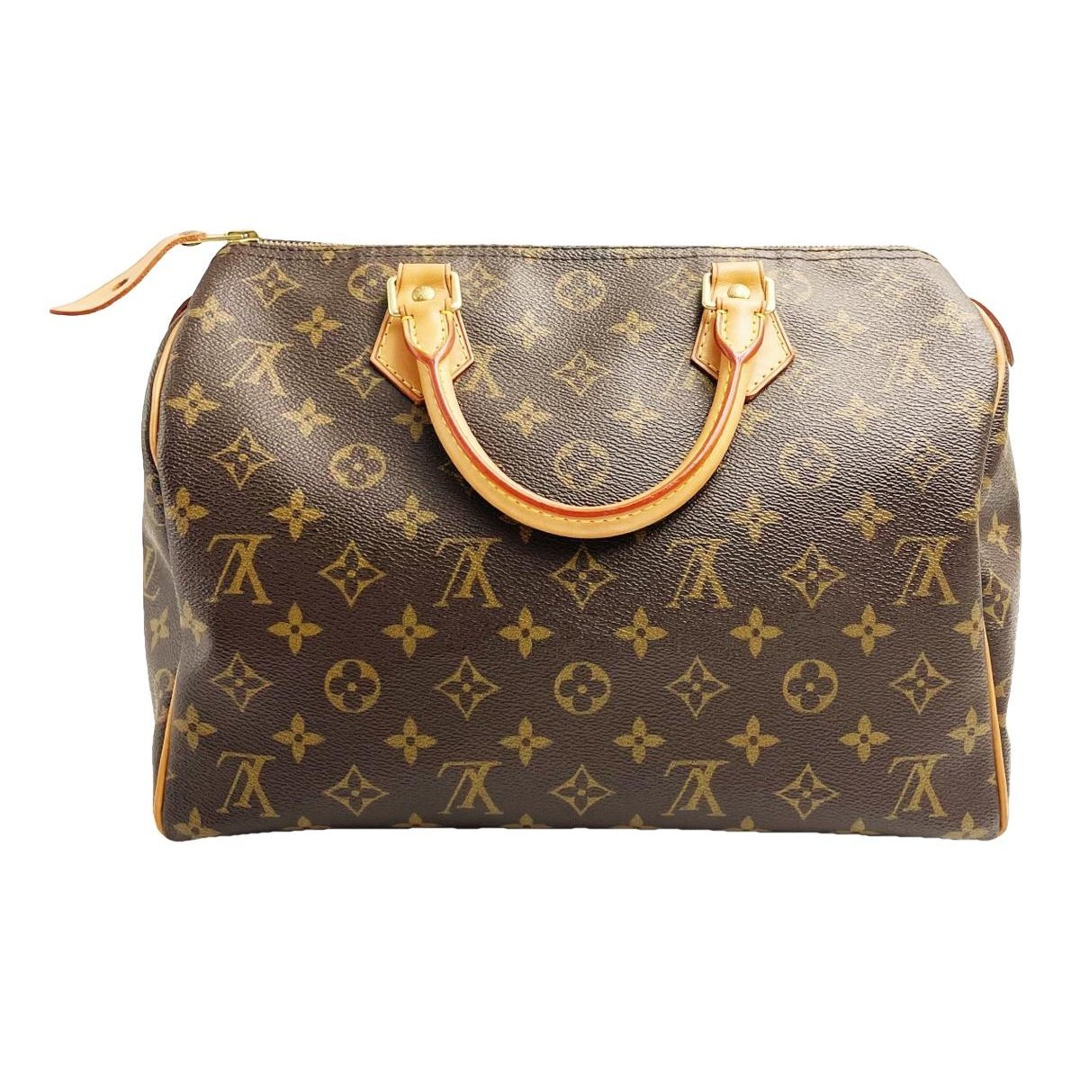 Speedy leather handbag