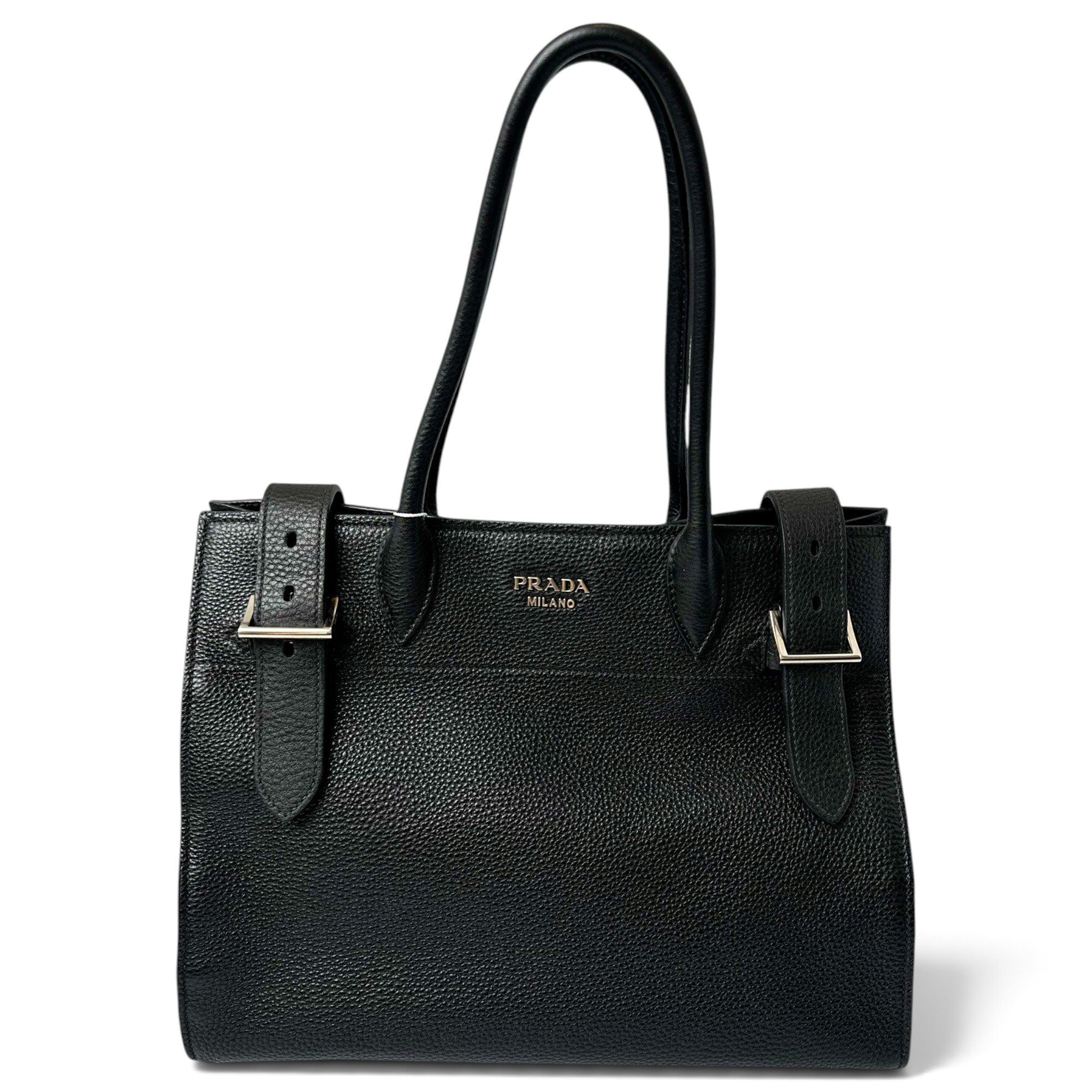 Leather tote