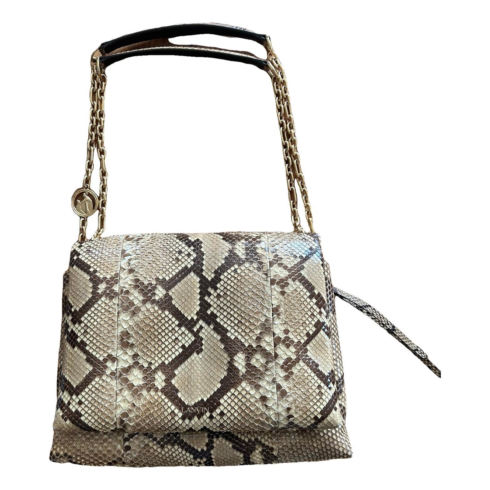 Sugar leather handbag