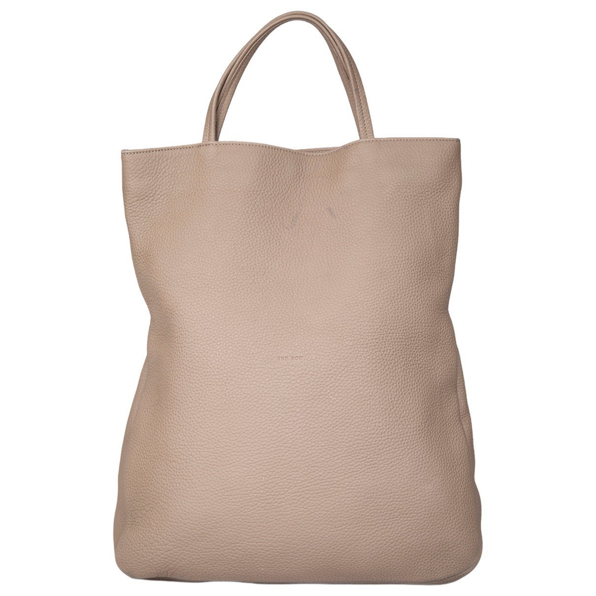Leather tote