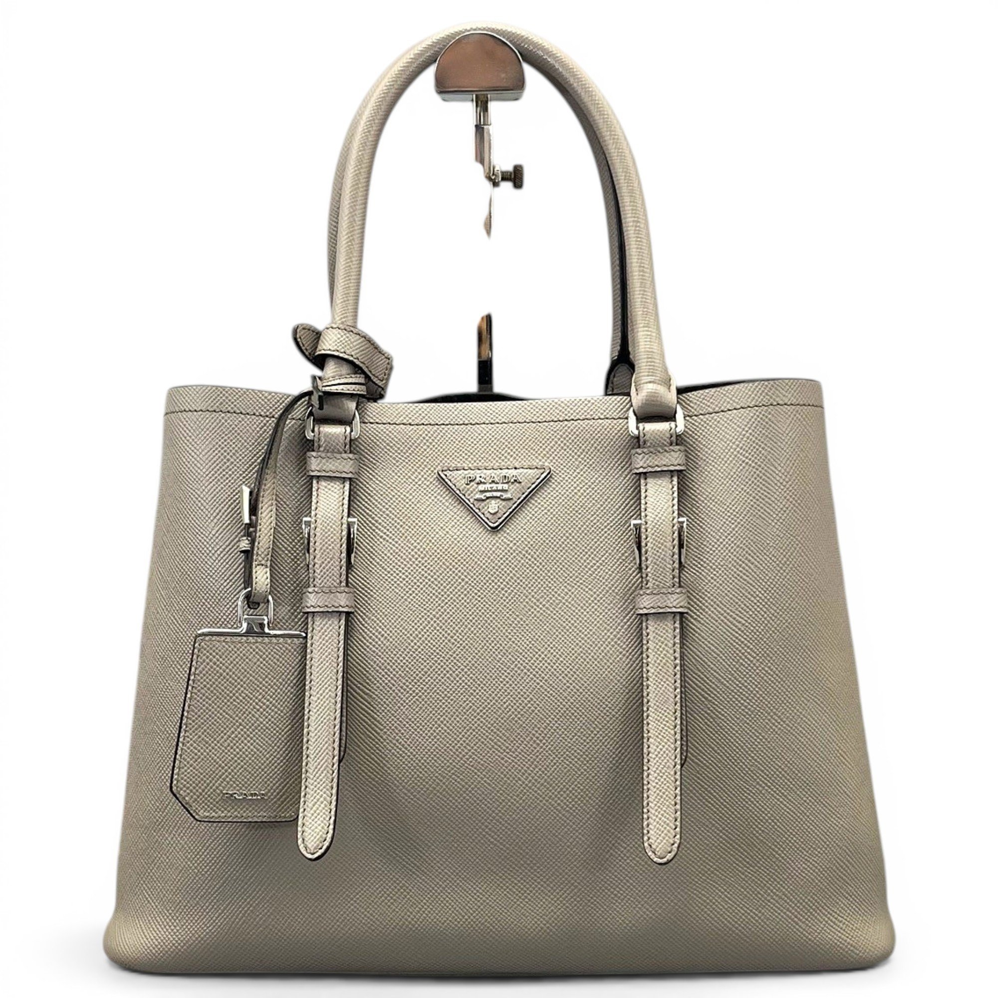 Leather tote
