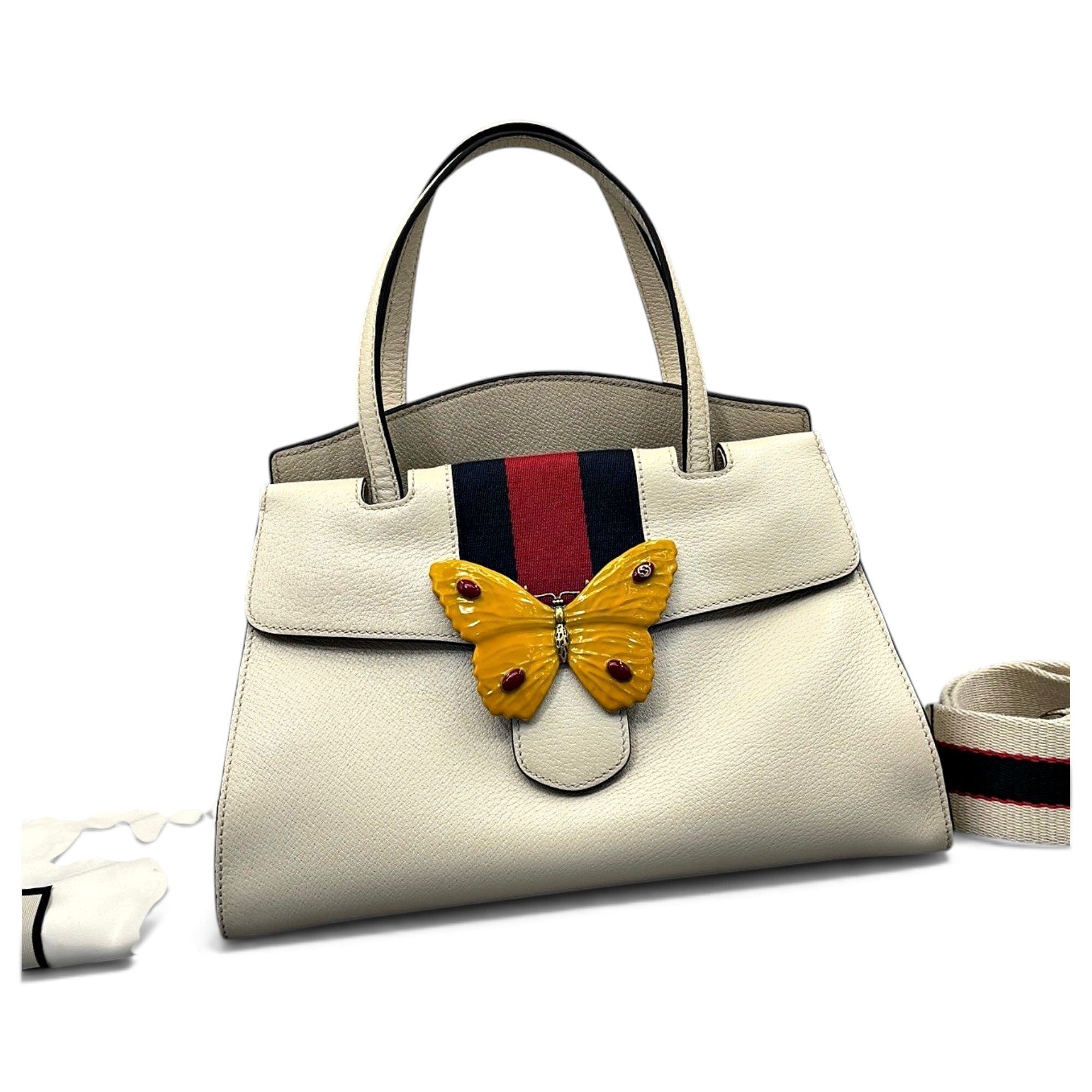 Leather handbag