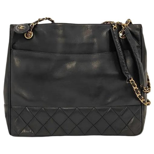 Deauville Chain leather handbag
