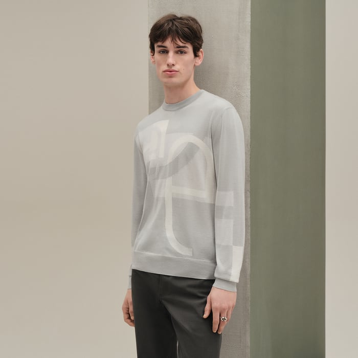 Vapeur "Maillon En Calque" Crewneck Sweater