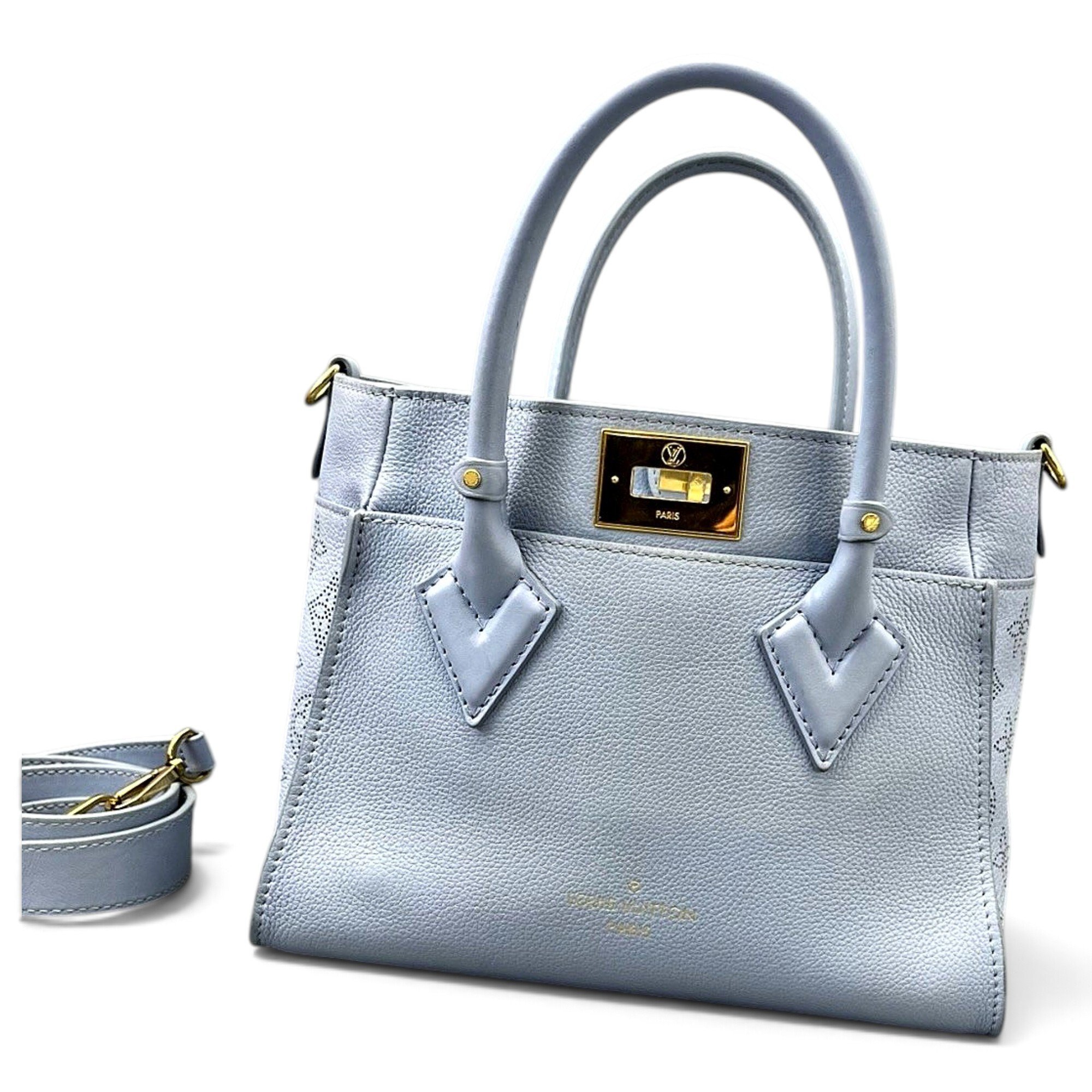 On My Side leather handbag