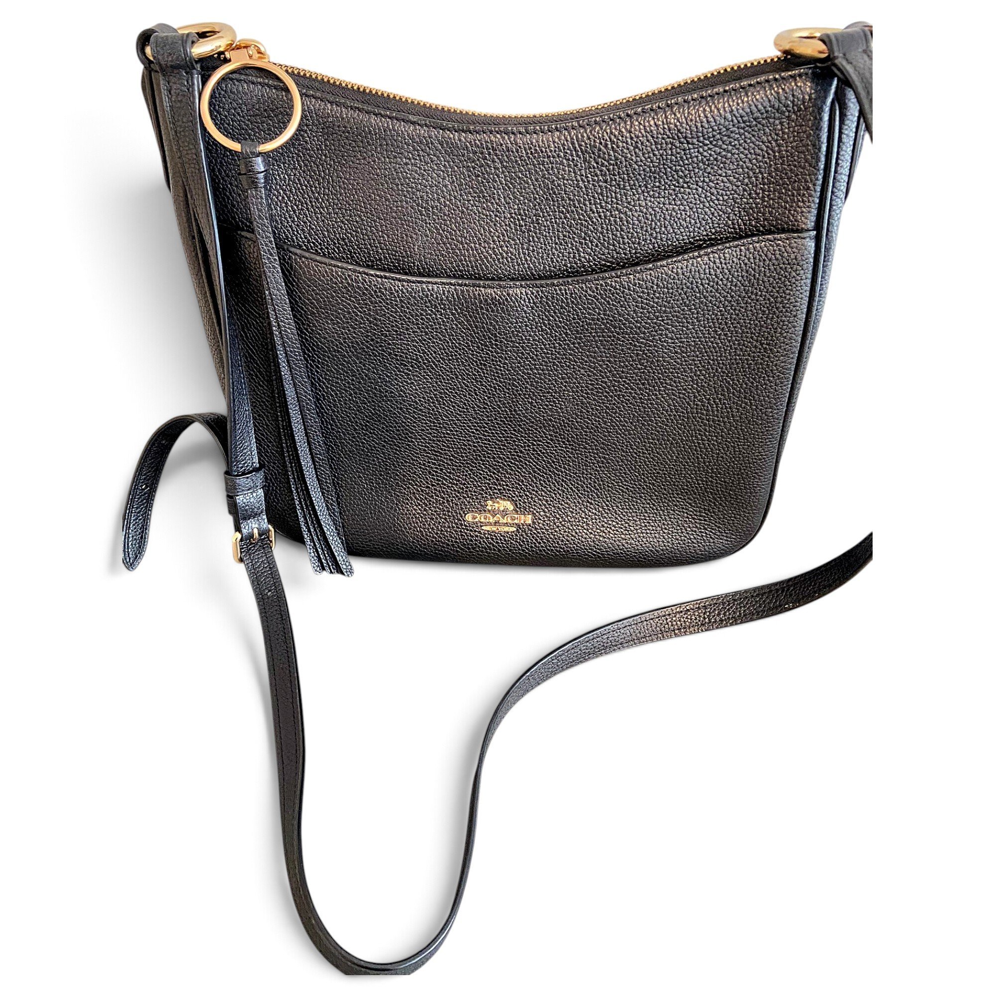 Leather crossbody bag