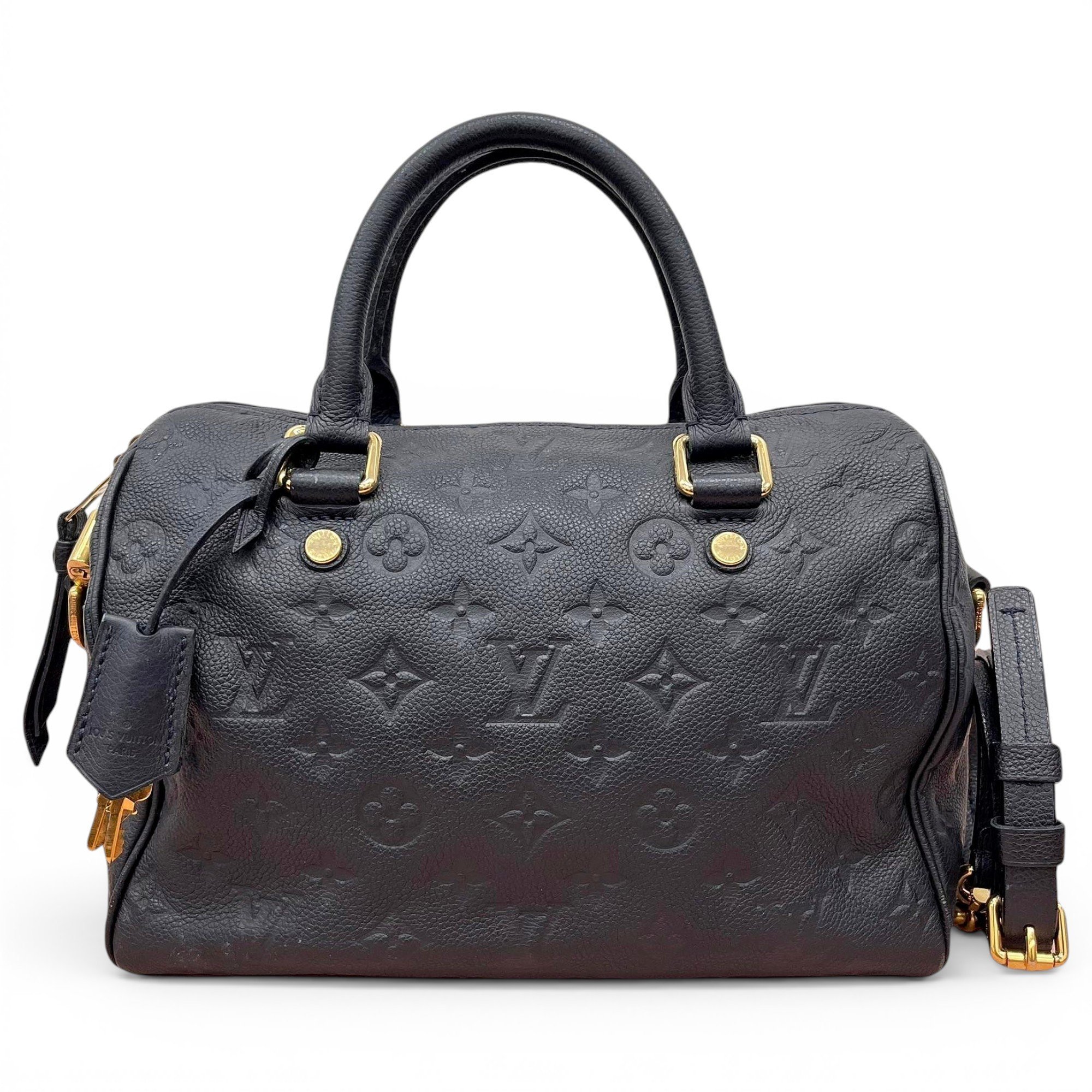 Speedy leather handbag
