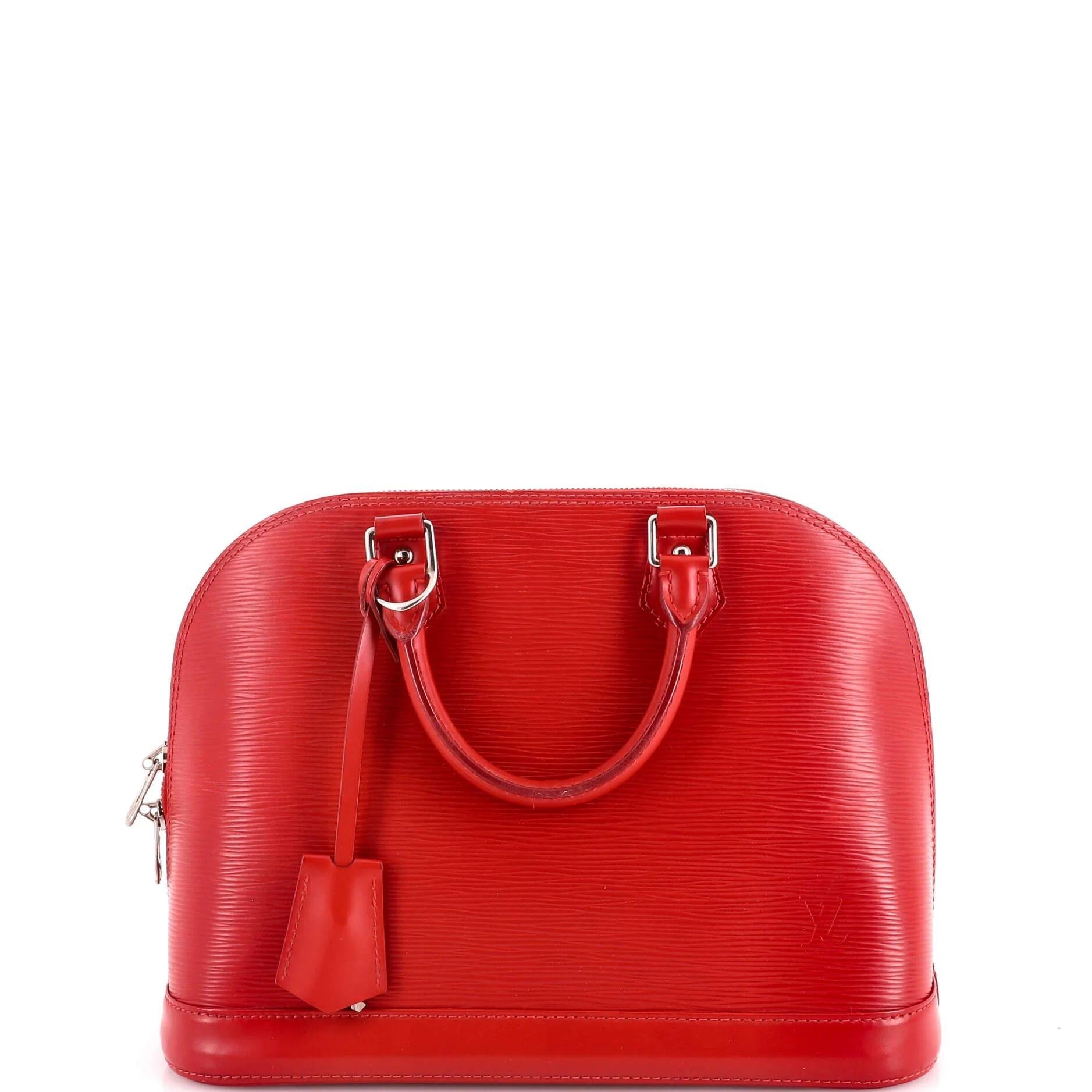 Alma leather handbag