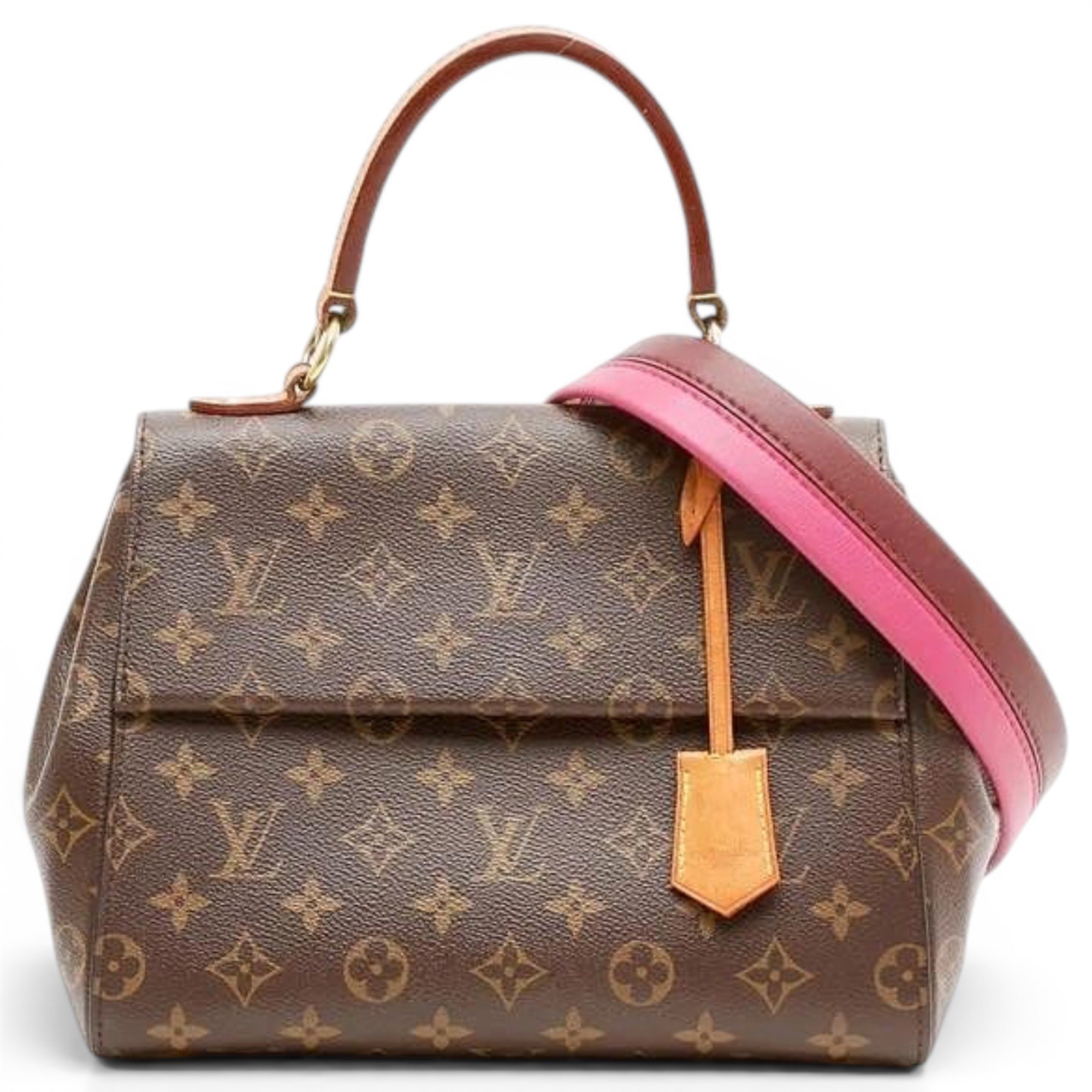 Louis Vuitton Cluny cloth handbag