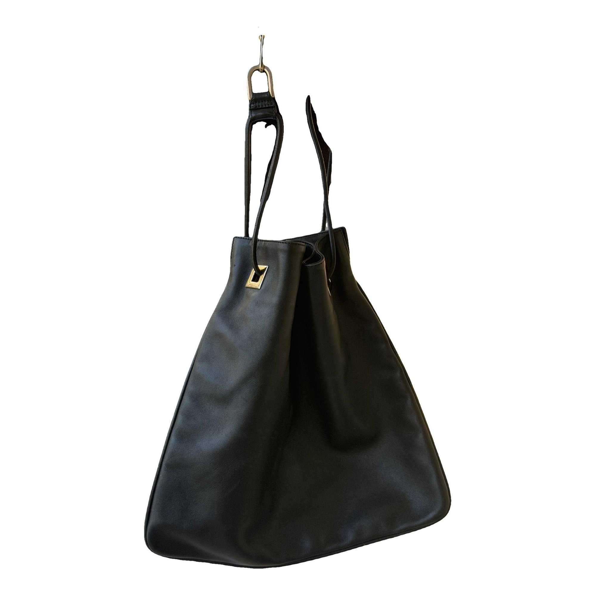 Hobo leather handbag