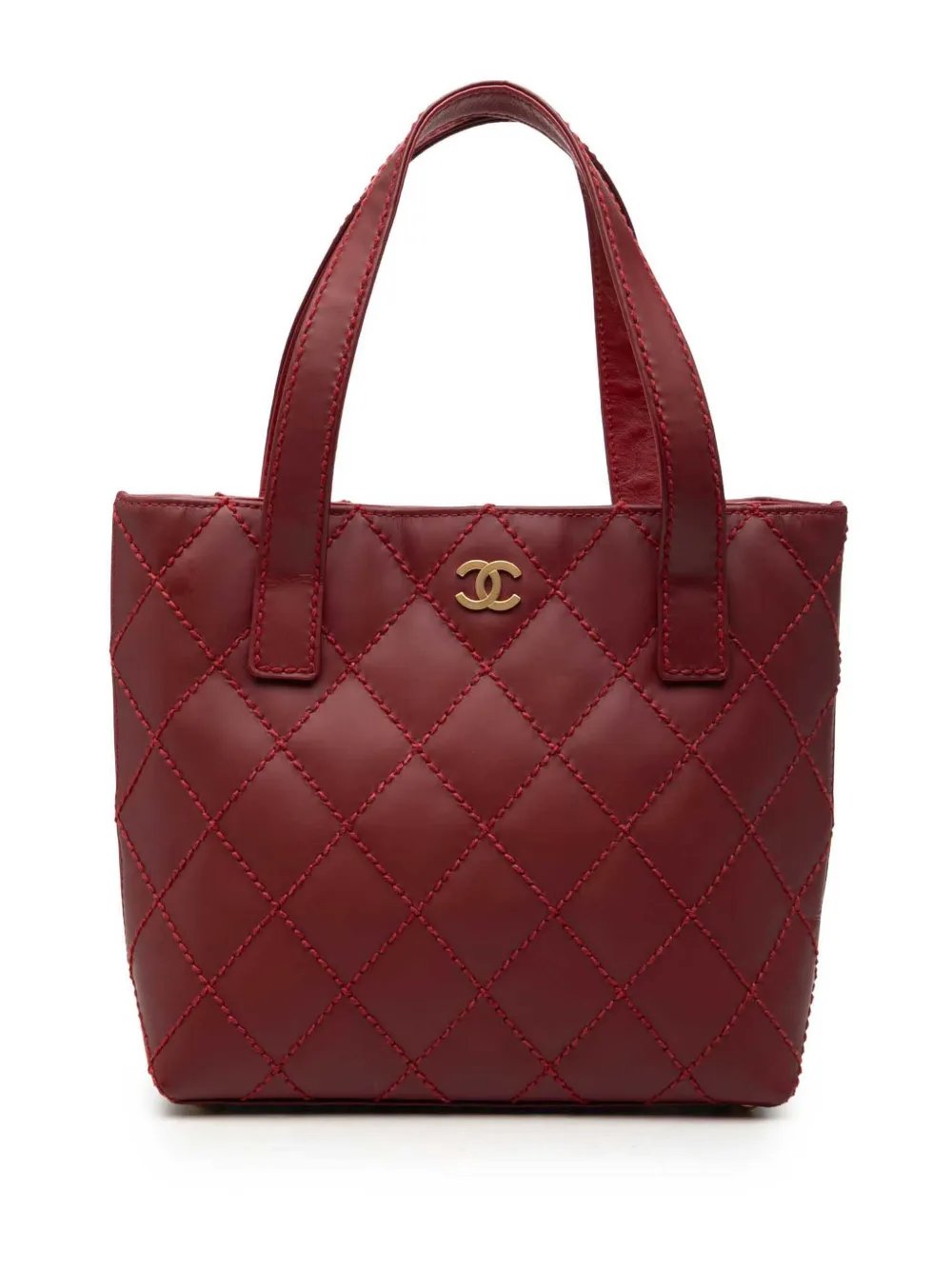 2003-2004 Small CC Calfskin Surpique tote bag