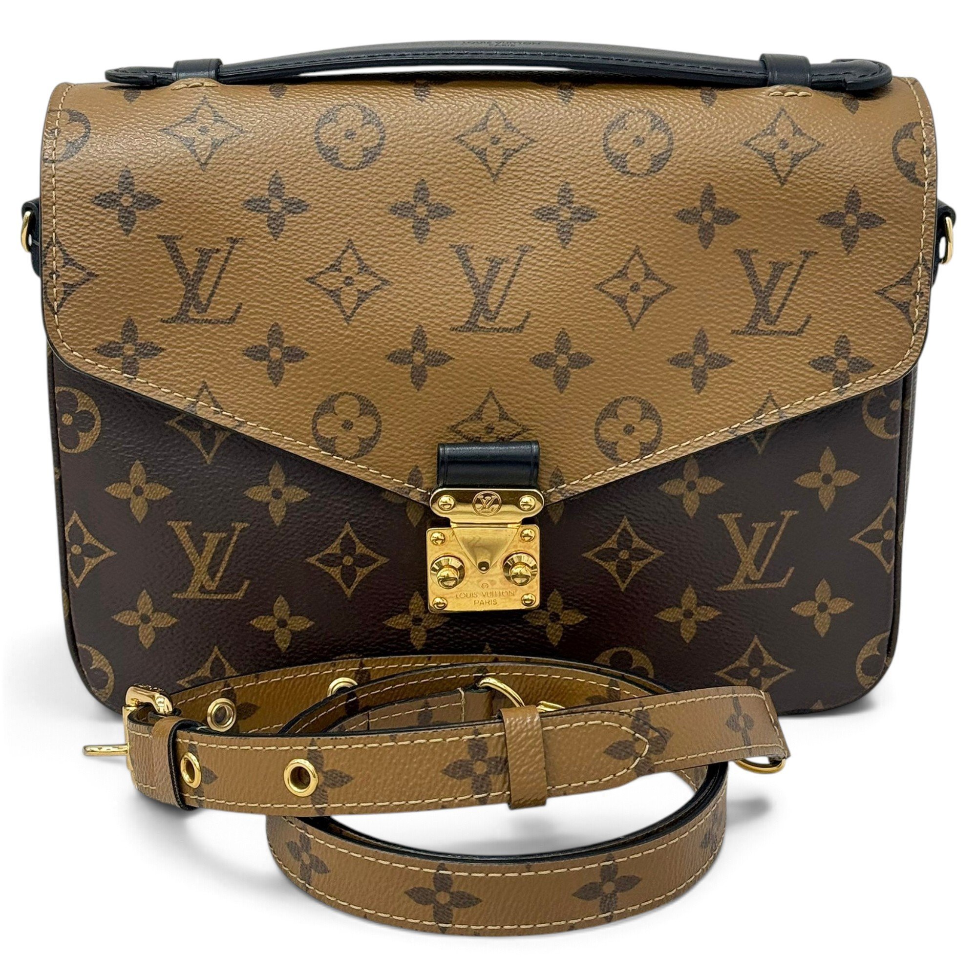 Metis leather handbag