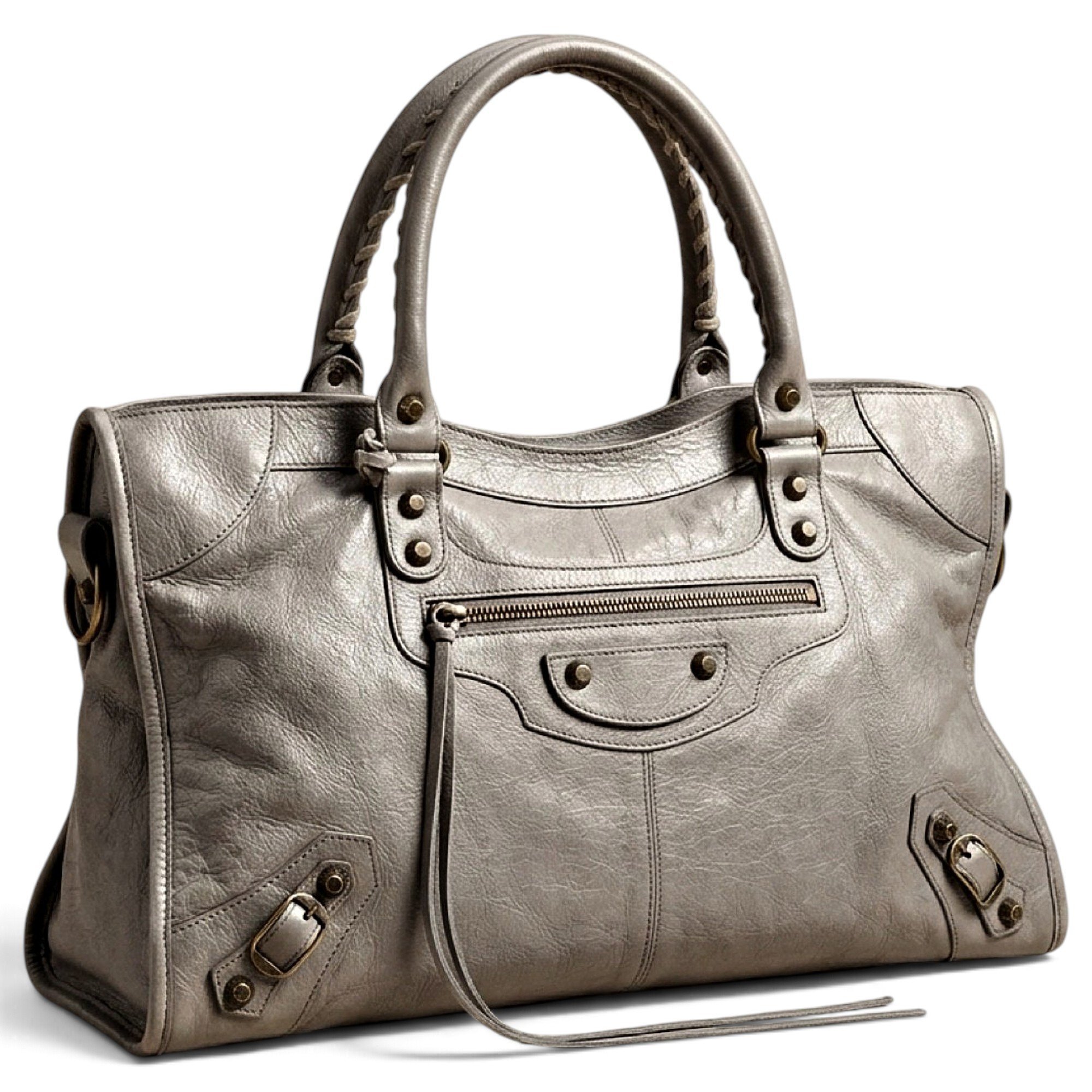 Balenciaga Work leather handbag