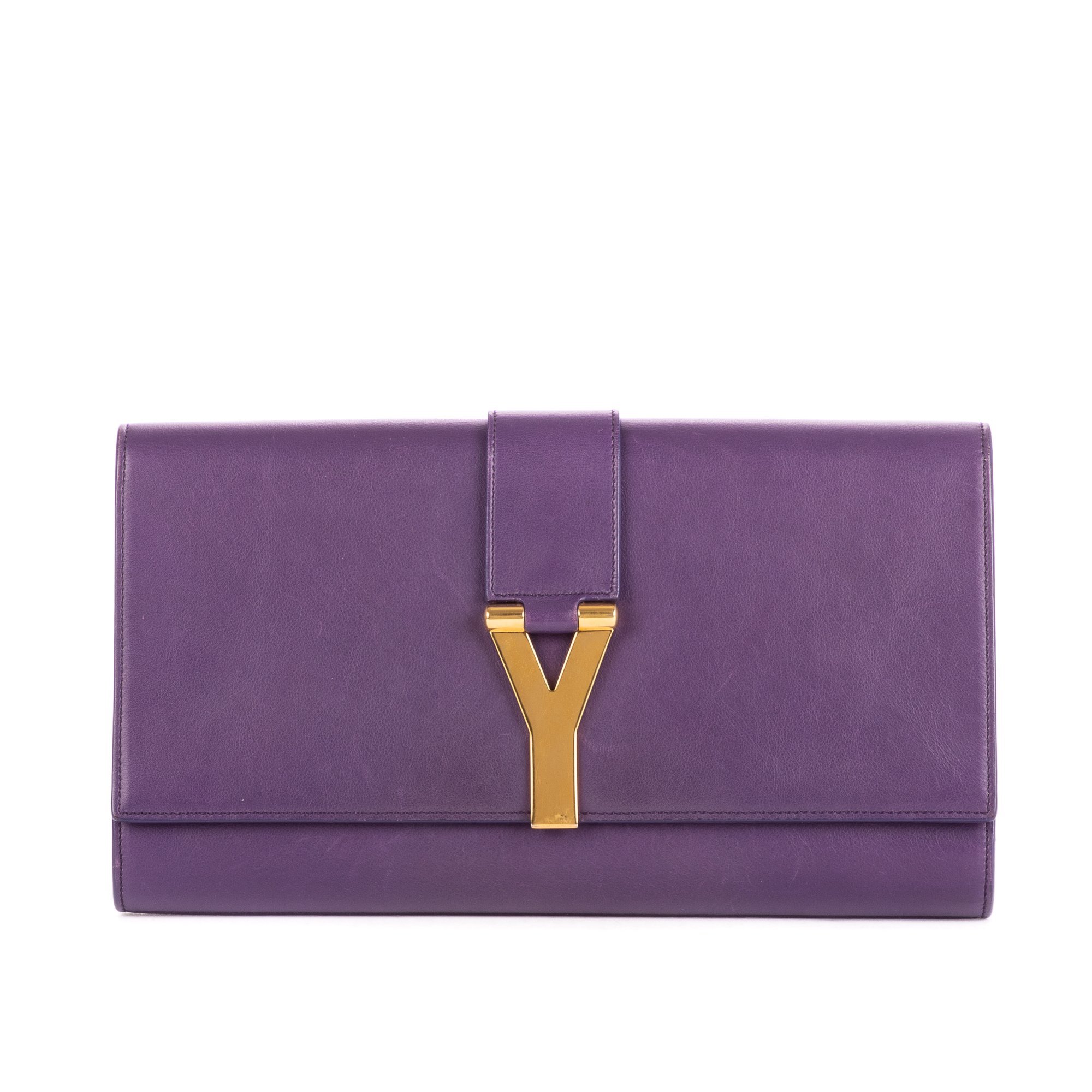 Chyc leather clutch bag