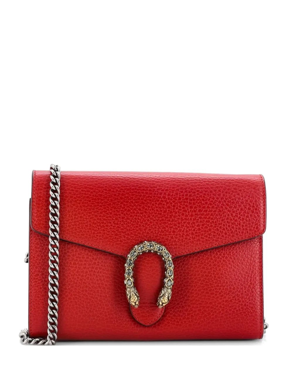 Dionysus Chain Wallet Leather with Embellished Detail Small crossbody bag