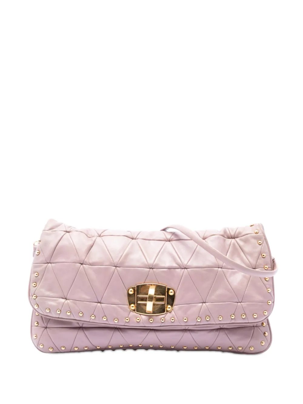 2010-2026 Studded Matelasse Nappa shoulder bag