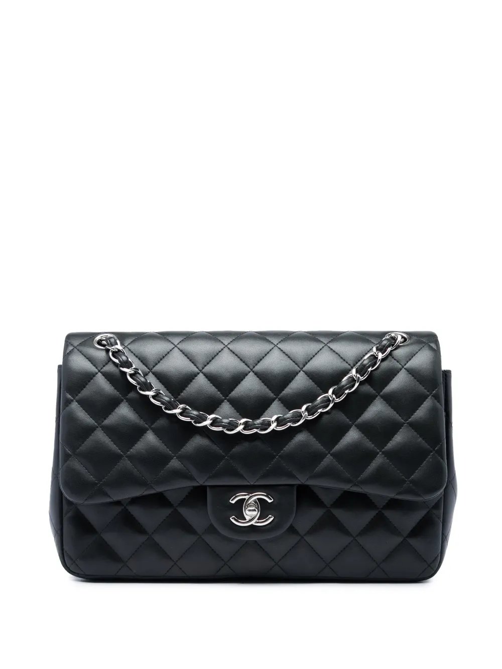 2014 Jumbo Classic Lambskin Double Flap shoulder bag